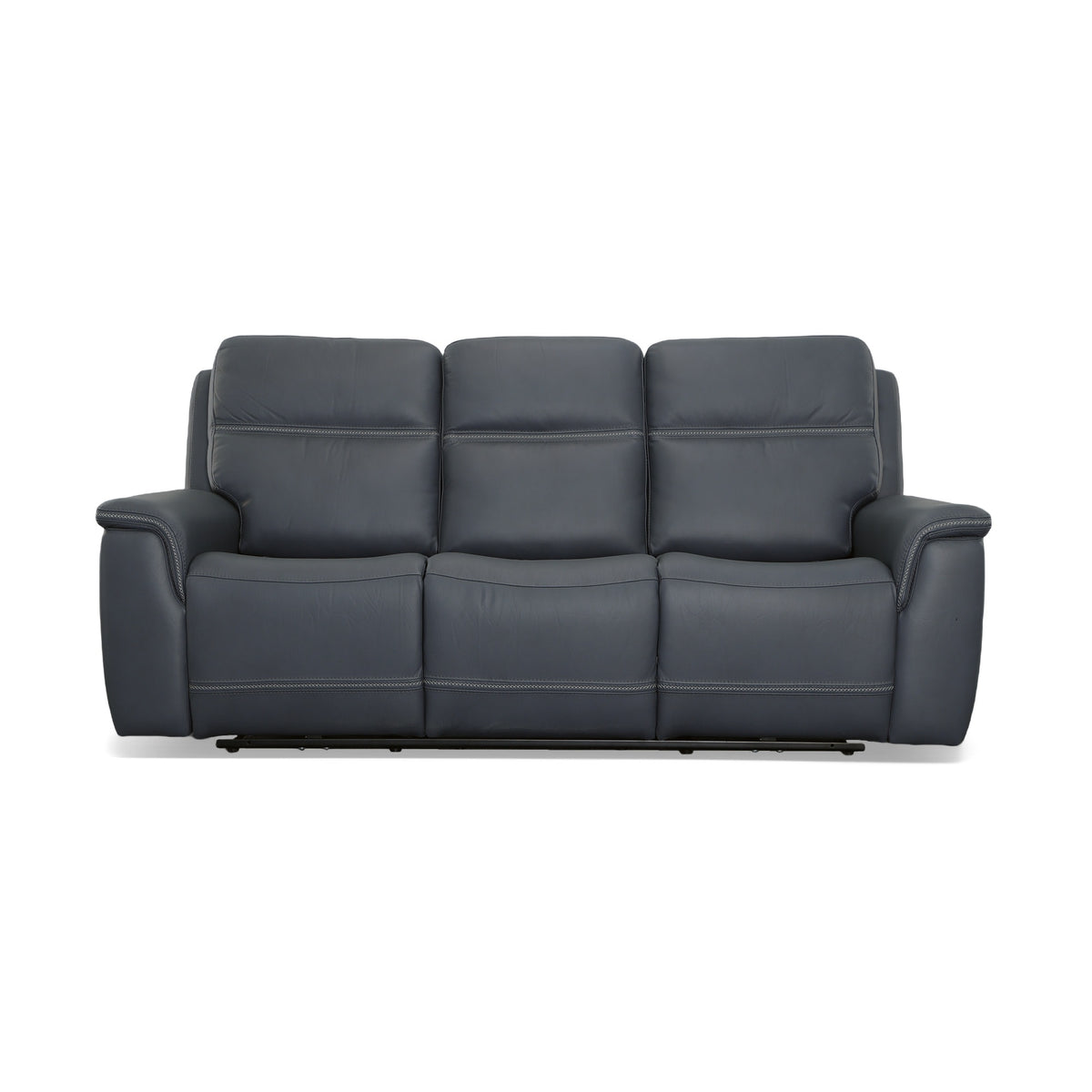 Sawyer Leather Power Reclining Sofa with Power Headrests & Lumbar