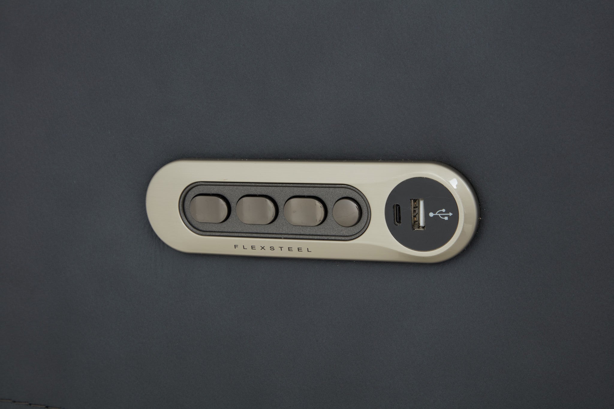 Warren Leather Power Reclining Sofa with Console, Power Headrest & Lumbar