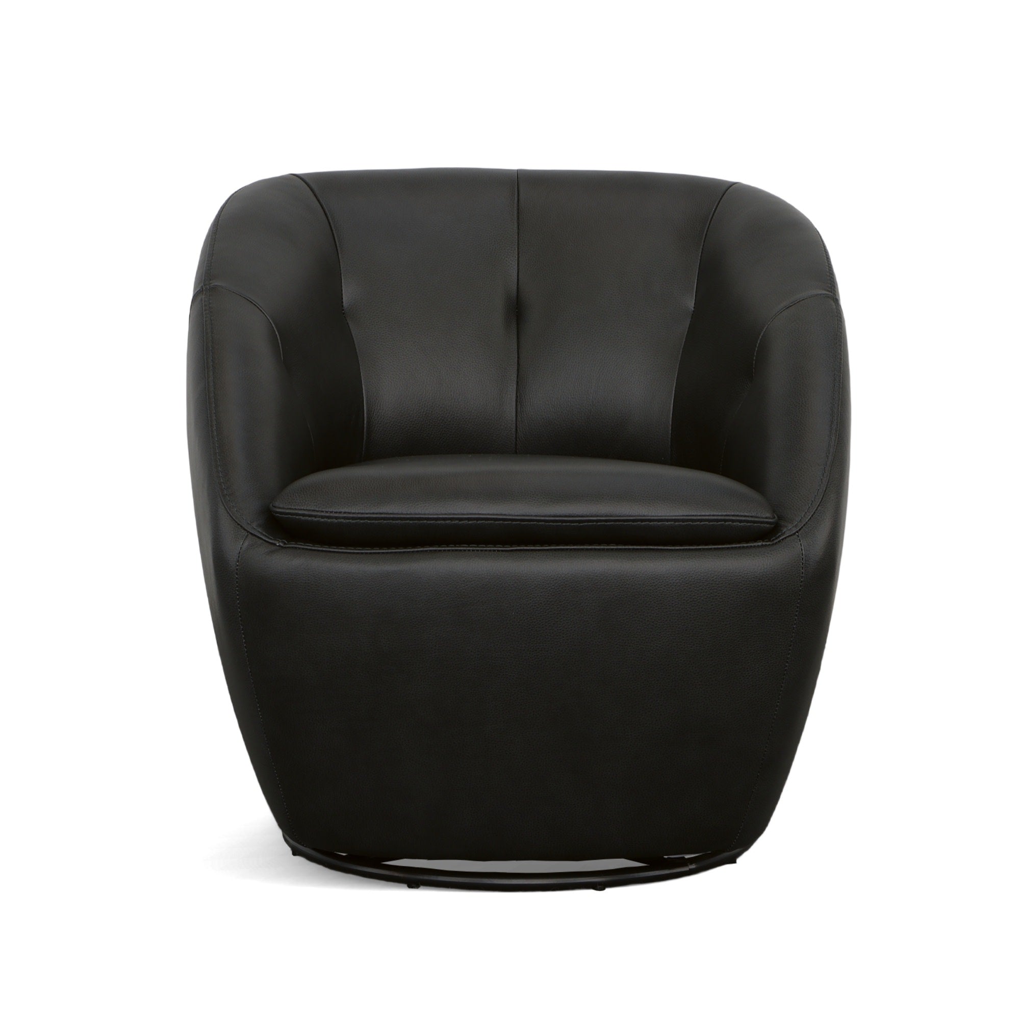 Wade Leather Swivel Chair