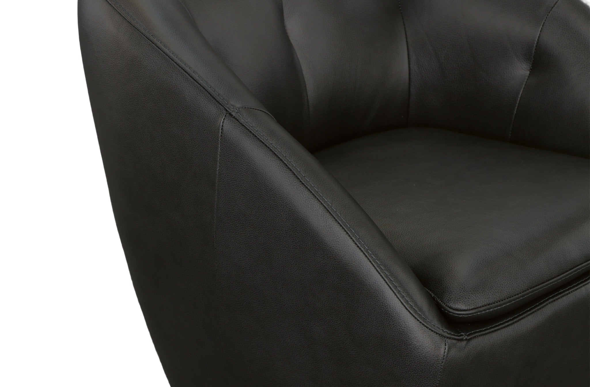 Wade Leather Swivel Chair