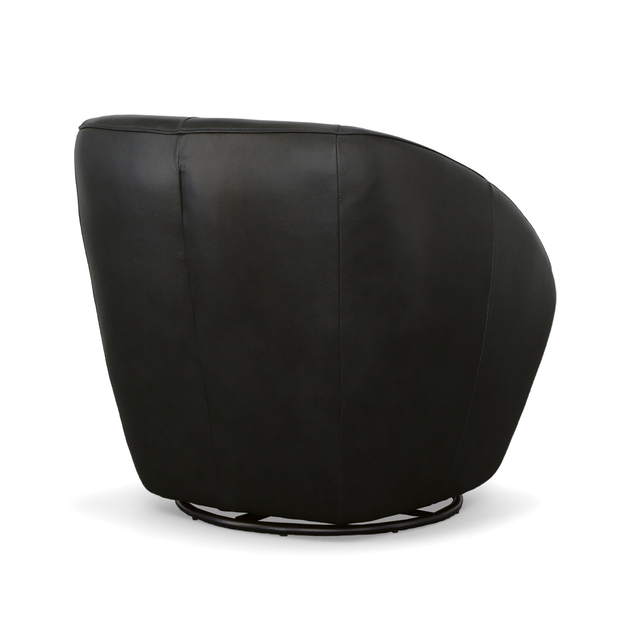 Wade Leather Swivel Chair