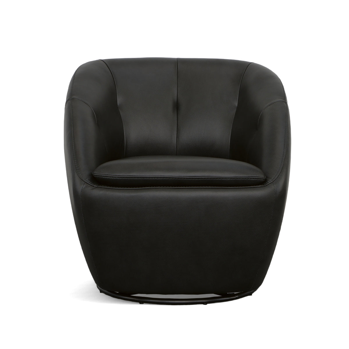 Wade Leather Swivel Chair