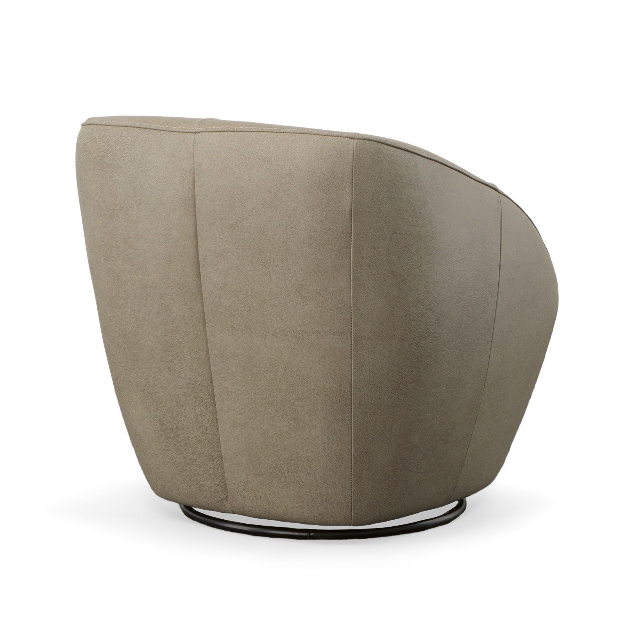 Wade Leather Swivel Chair