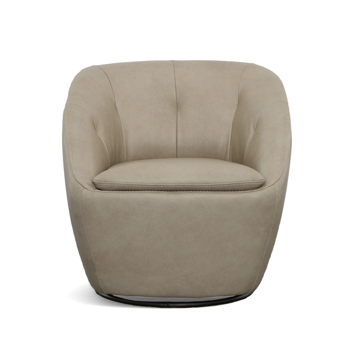 Wade Leather Swivel Chair