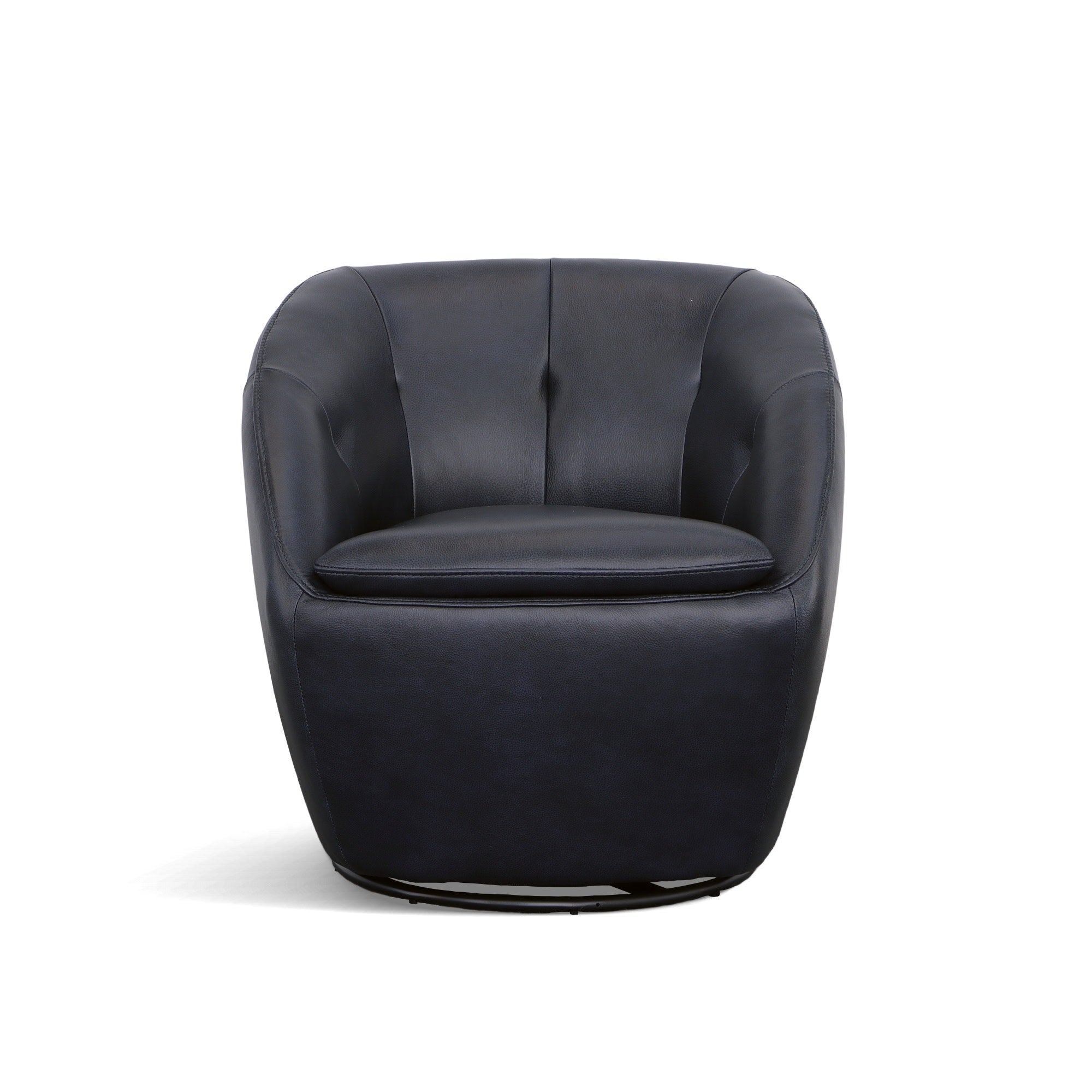 Wade Leather Swivel Chair