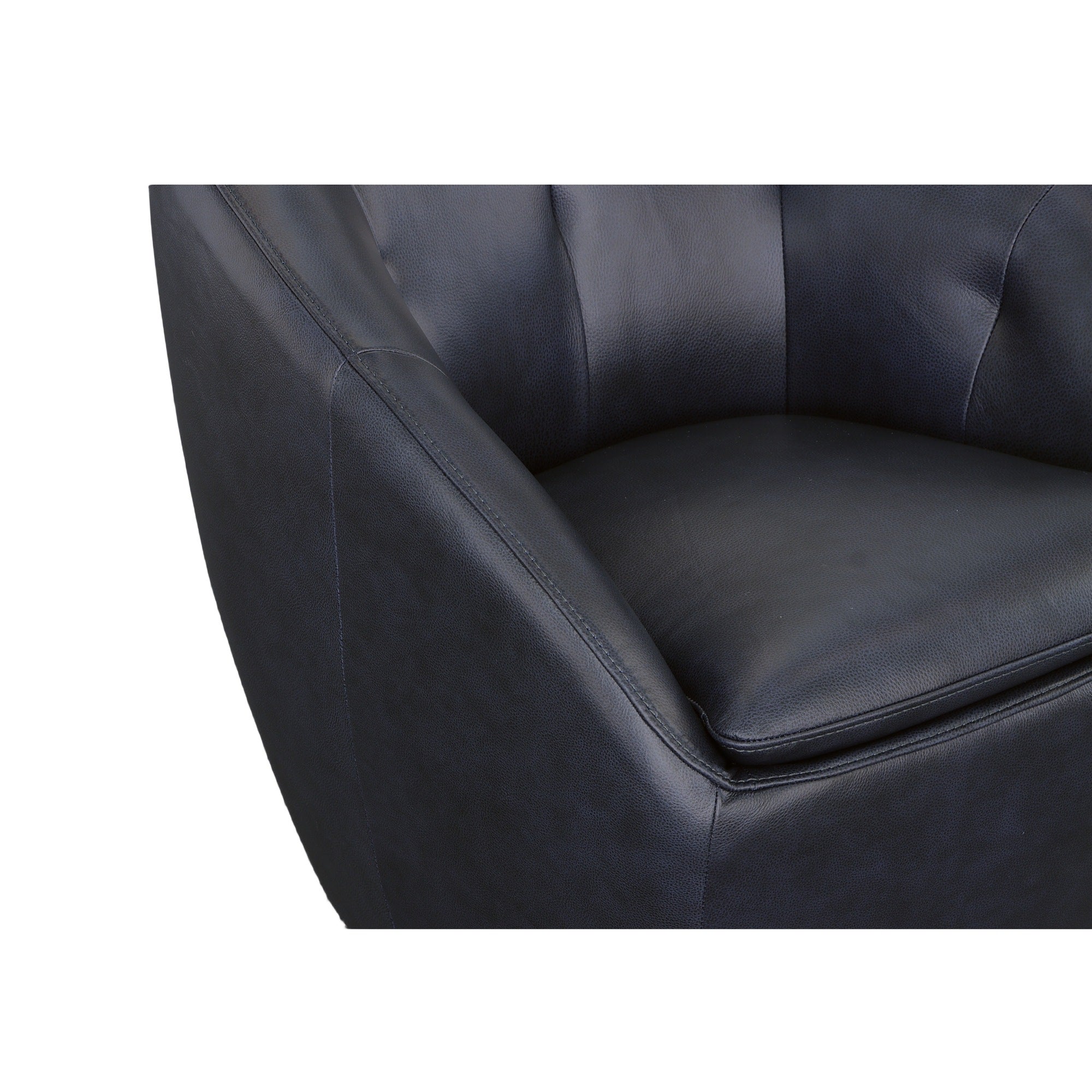 Wade Leather Swivel Chair