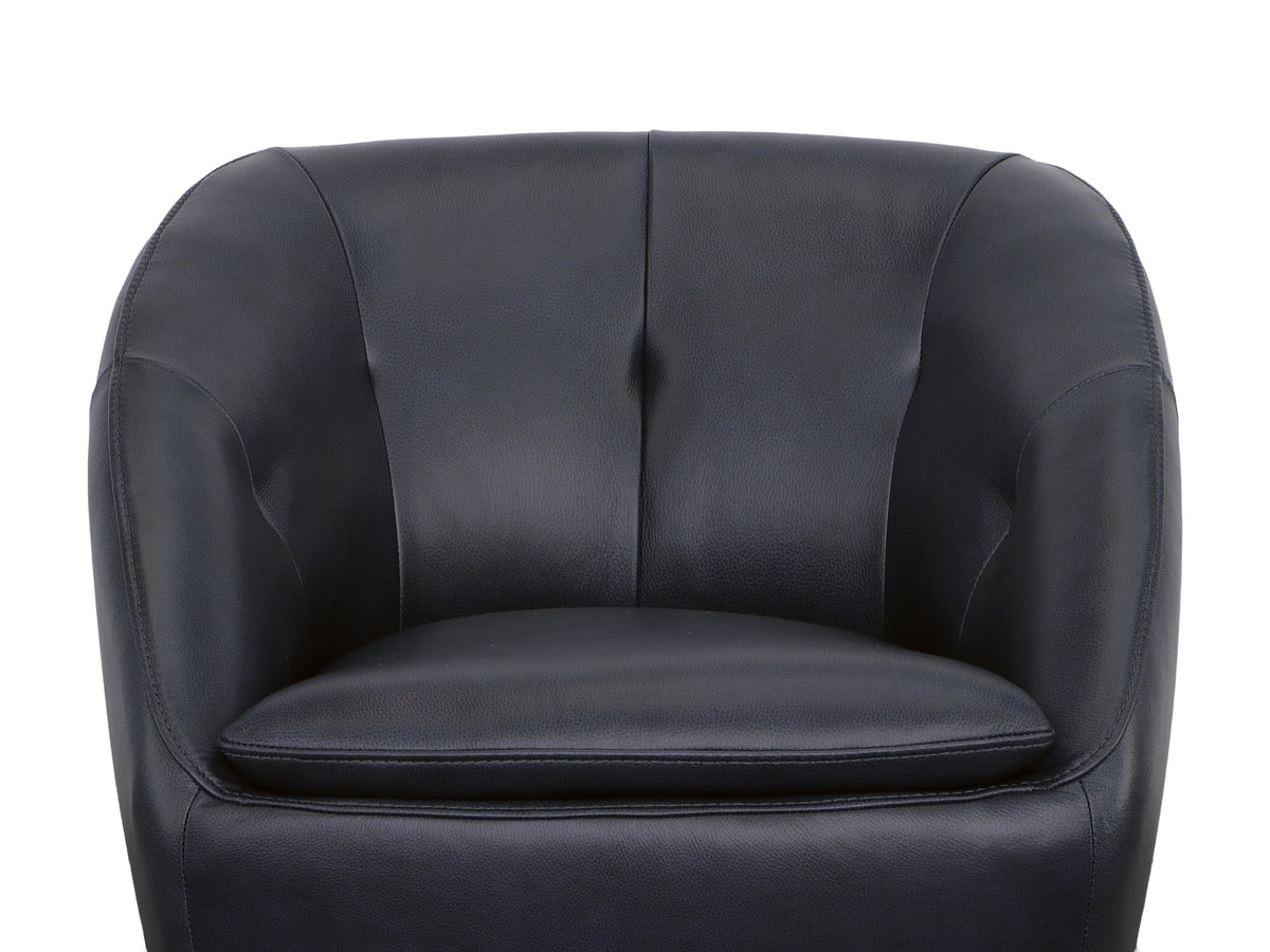 Wade Leather Swivel Chair