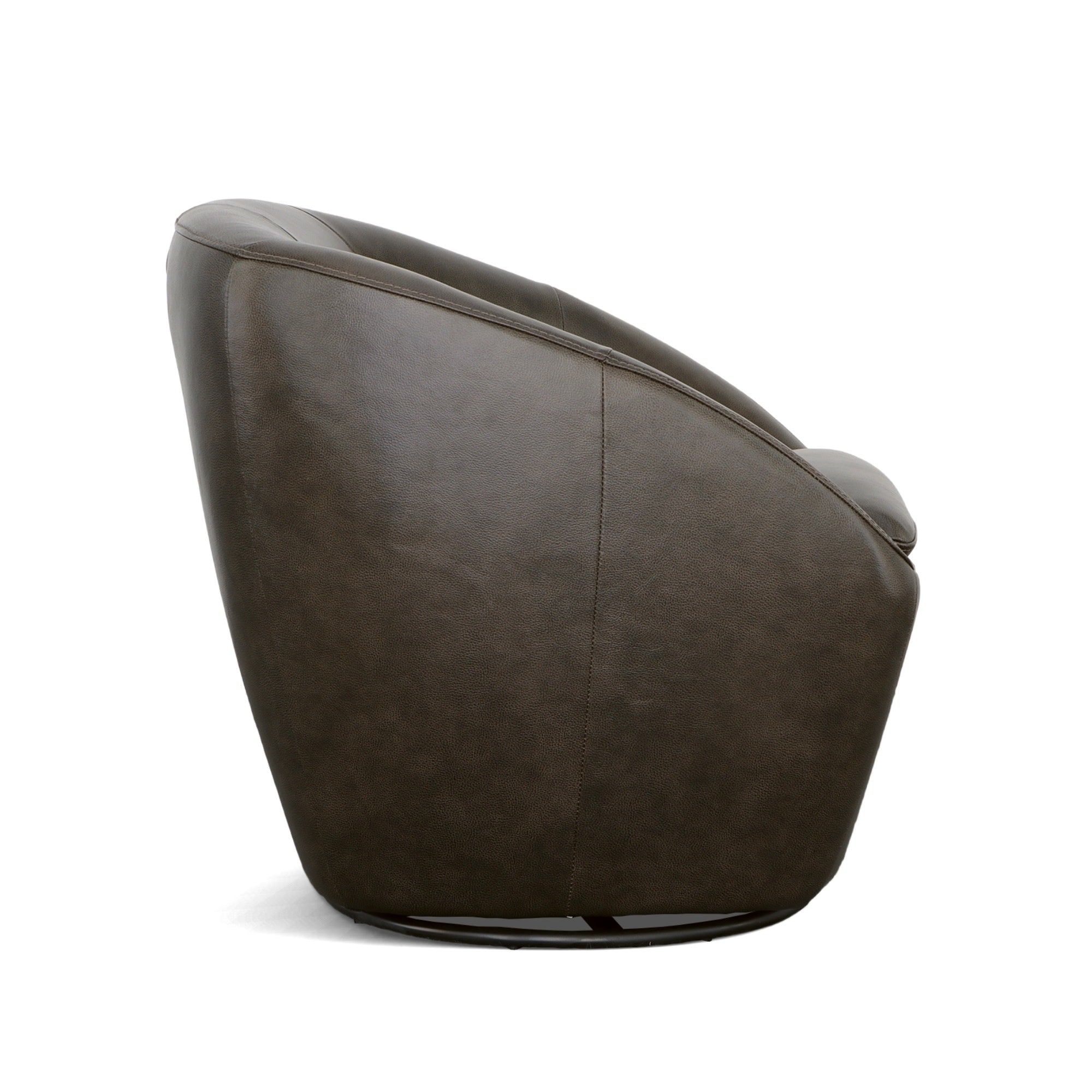 Wade Leather Swivel Chair