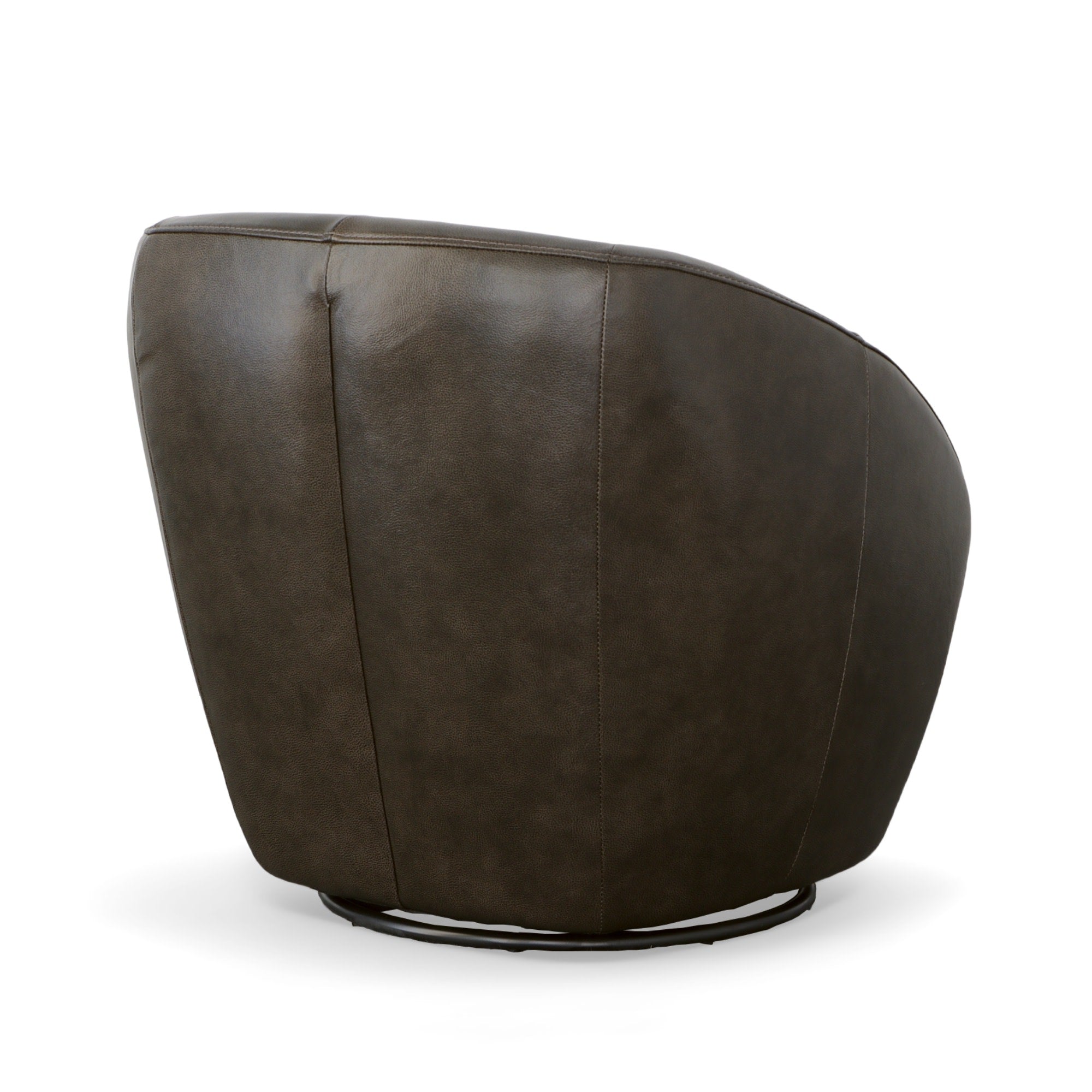 Wade Leather Swivel Chair