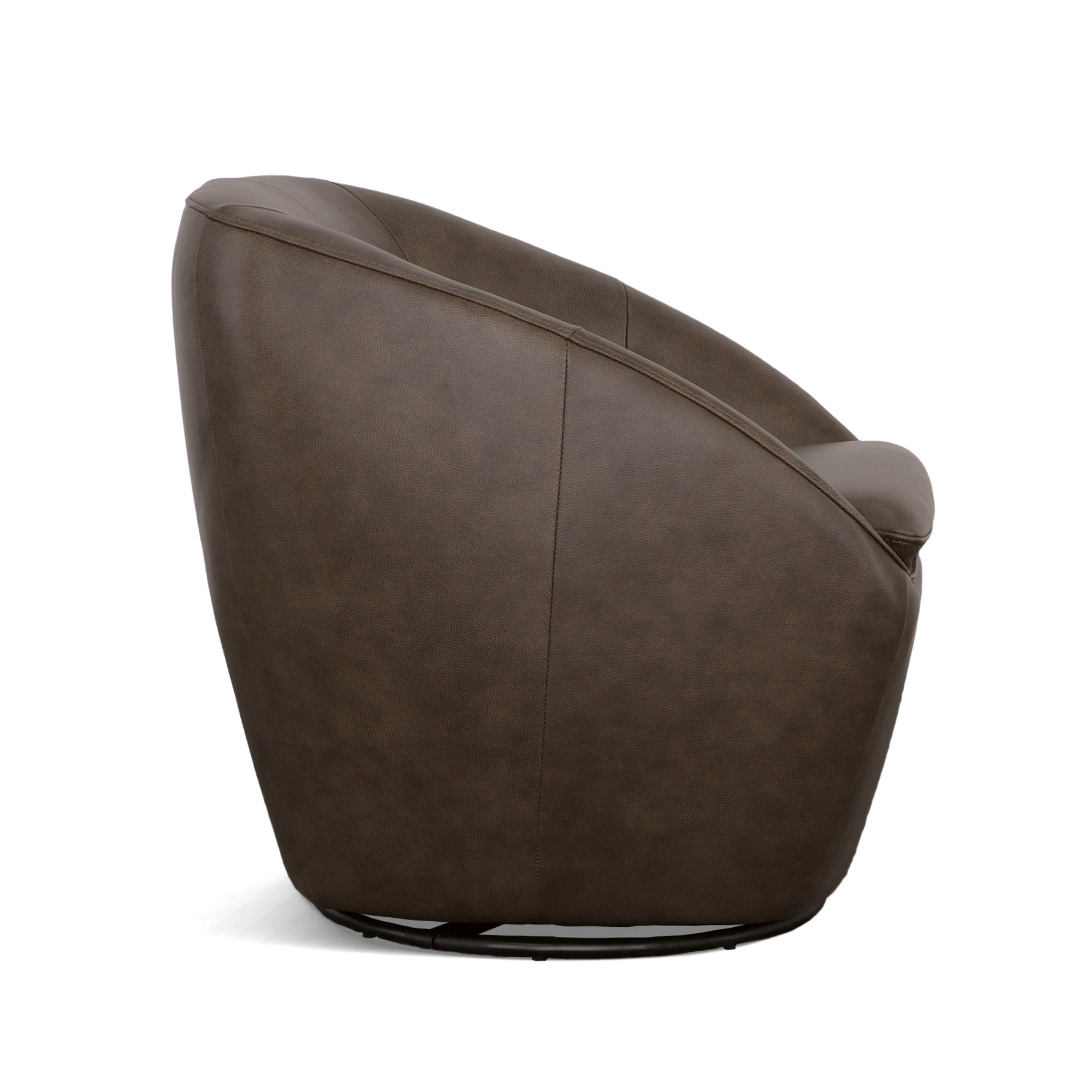 Wade Leather Swivel Chair