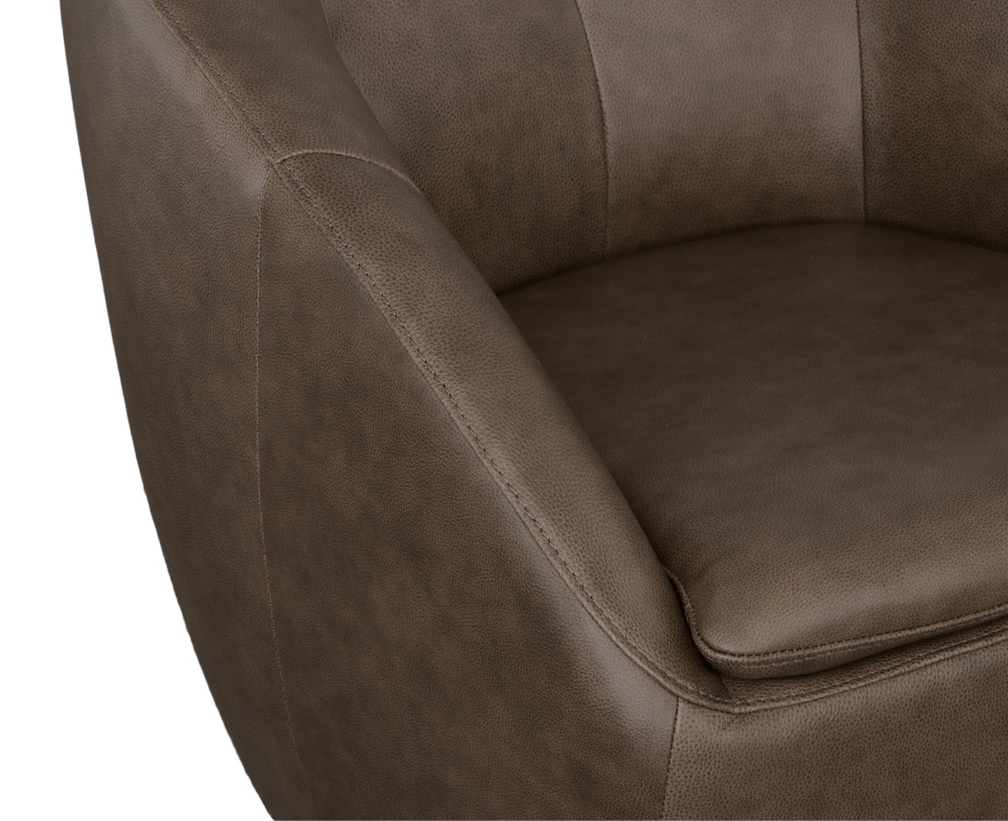 Wade Leather Swivel Chair