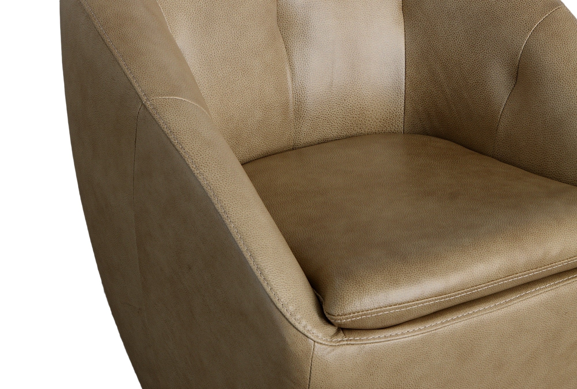 Wade Leather Swivel Chair