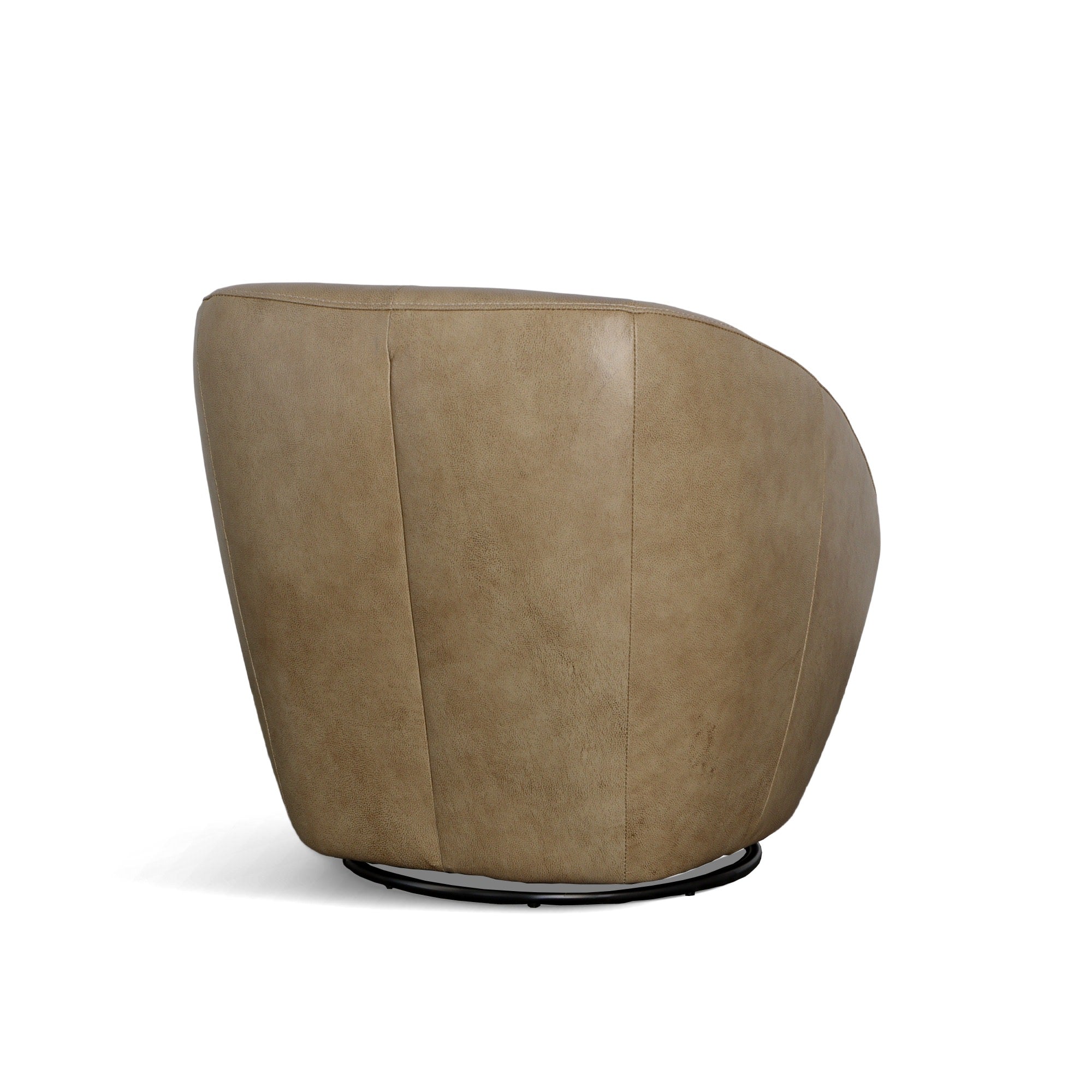 Wade Leather Swivel Chair