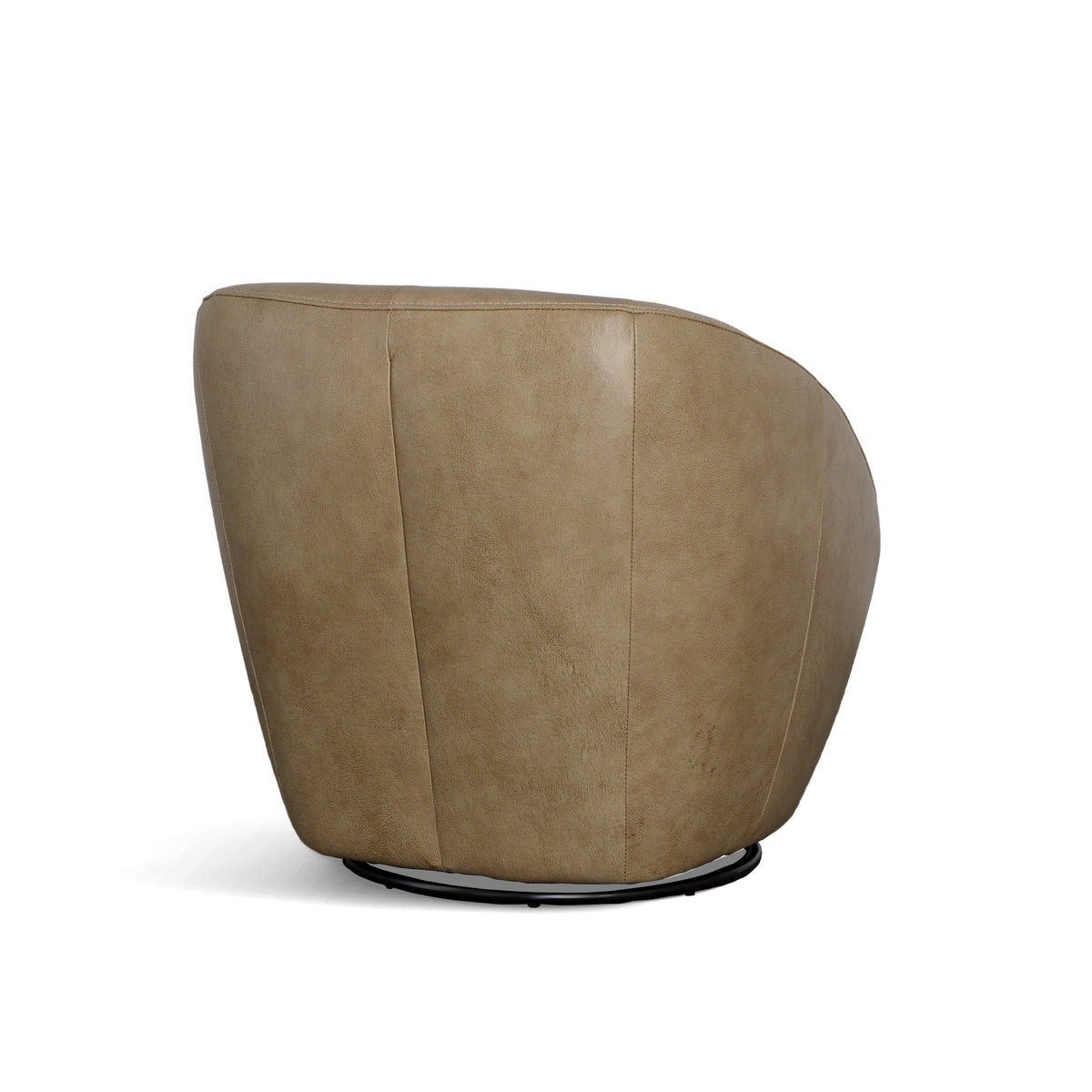 Wade Leather Swivel Chair