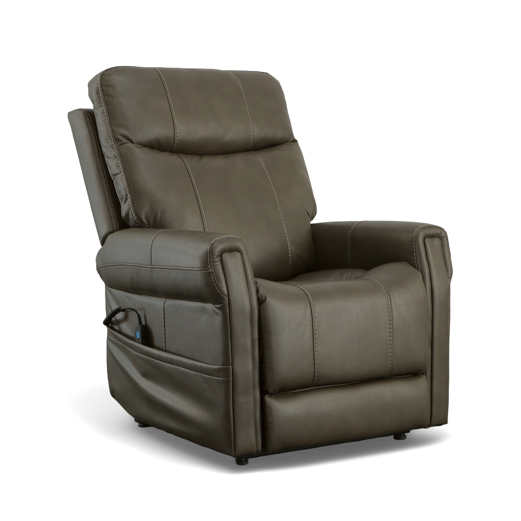 Jenkins Fabric Power Lift Recliner with Right-Hand Control & Power Headrest