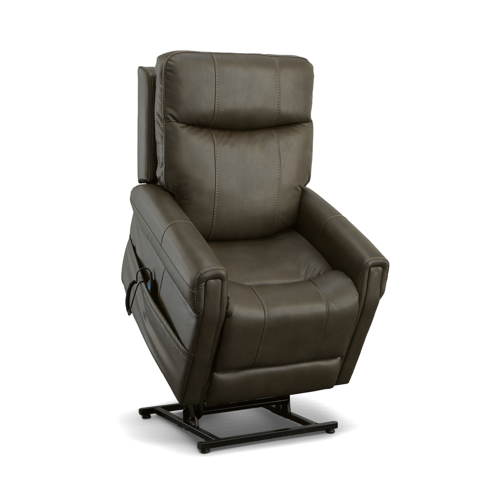 Jenkins Fabric Power Lift Recliner with Right-Hand Control & Power Headrest