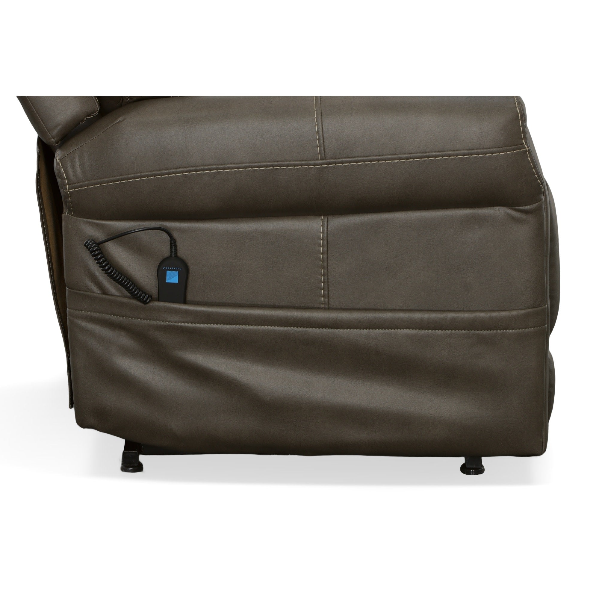 Jenkins Fabric Power Lift Recliner with Right-Hand Control & Power Headrest