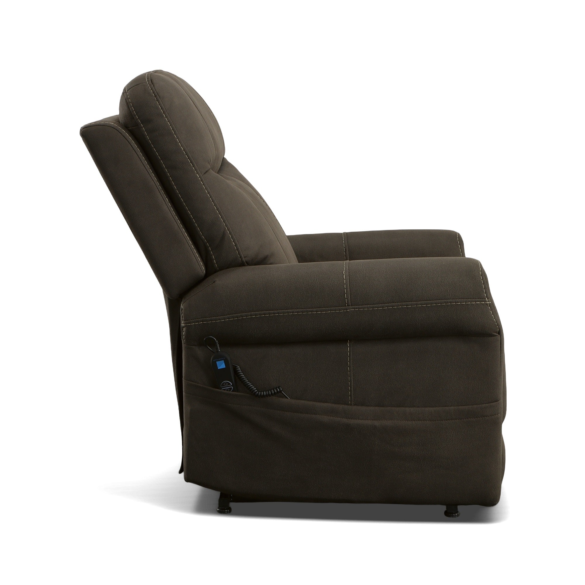 Jenkins Fabric Power Lift Recliner with Right-Hand Control & Power Headrest