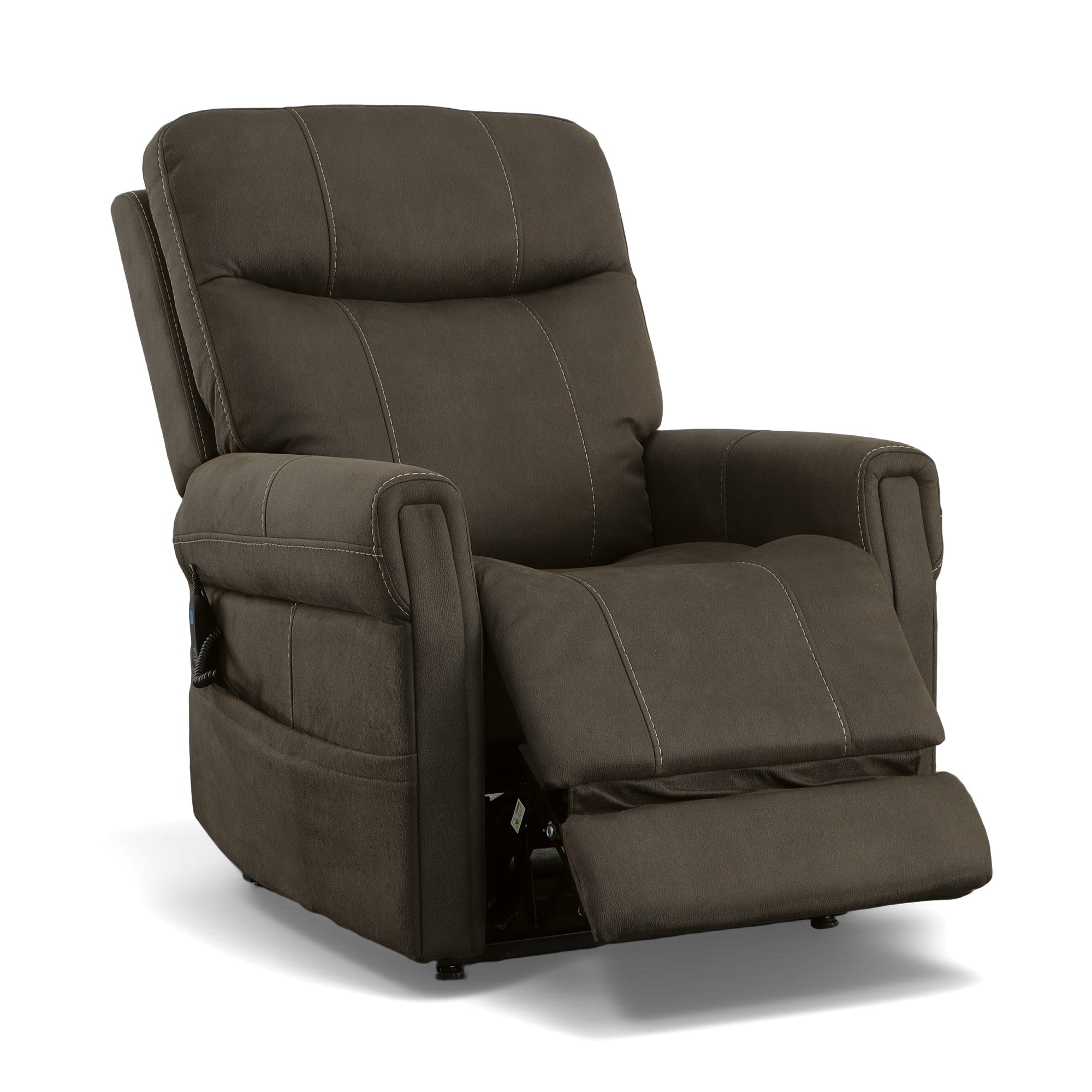 Jenkins Fabric Power Lift Recliner with Right-Hand Control & Power Headrest