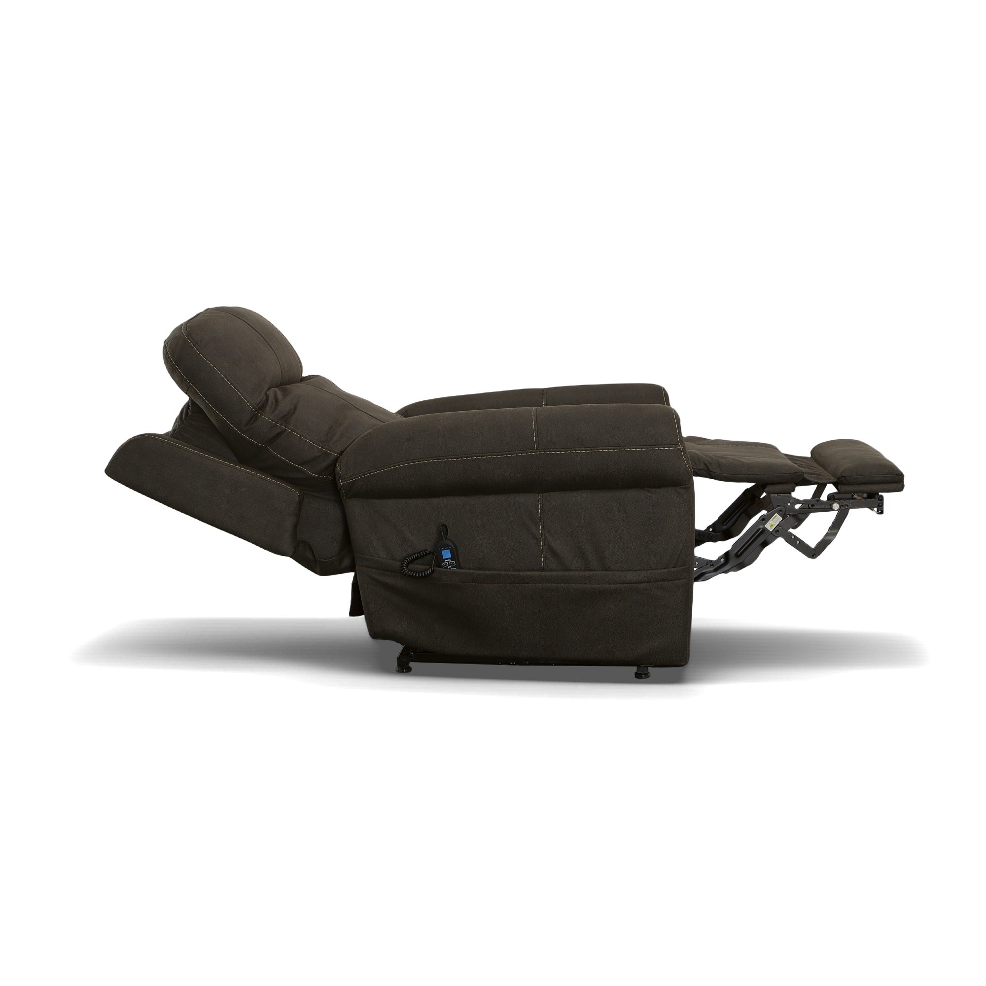 Jenkins Fabric Power Lift Recliner with Right-Hand Control & Power Headrest