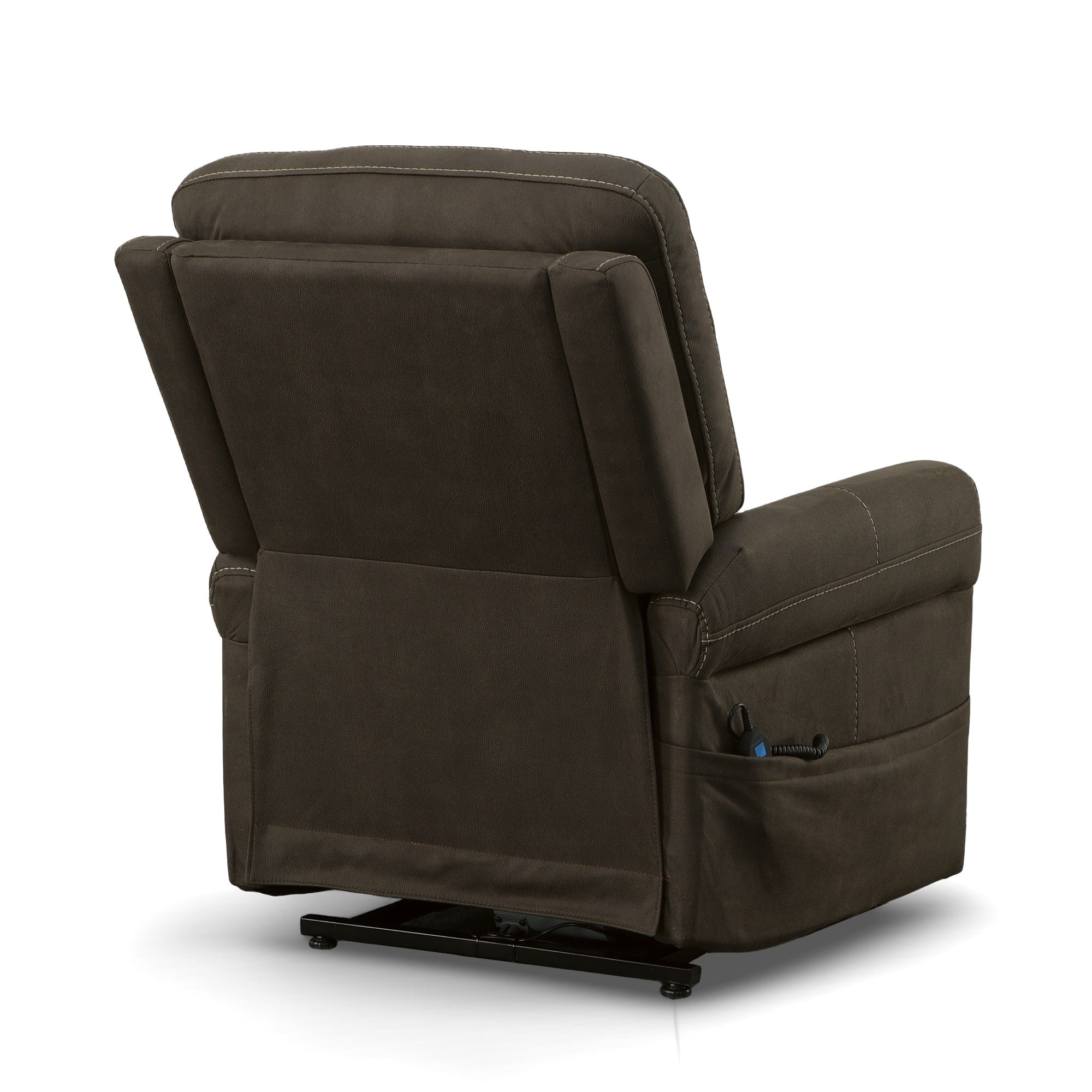 Jenkins Fabric Power Lift Recliner with Right-Hand Control & Power Headrest