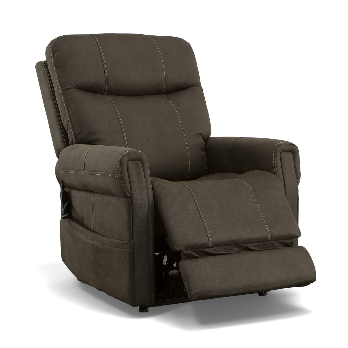 Jenkins Fabric Power Lift Recliner with Right-Hand Control & Power Headrest