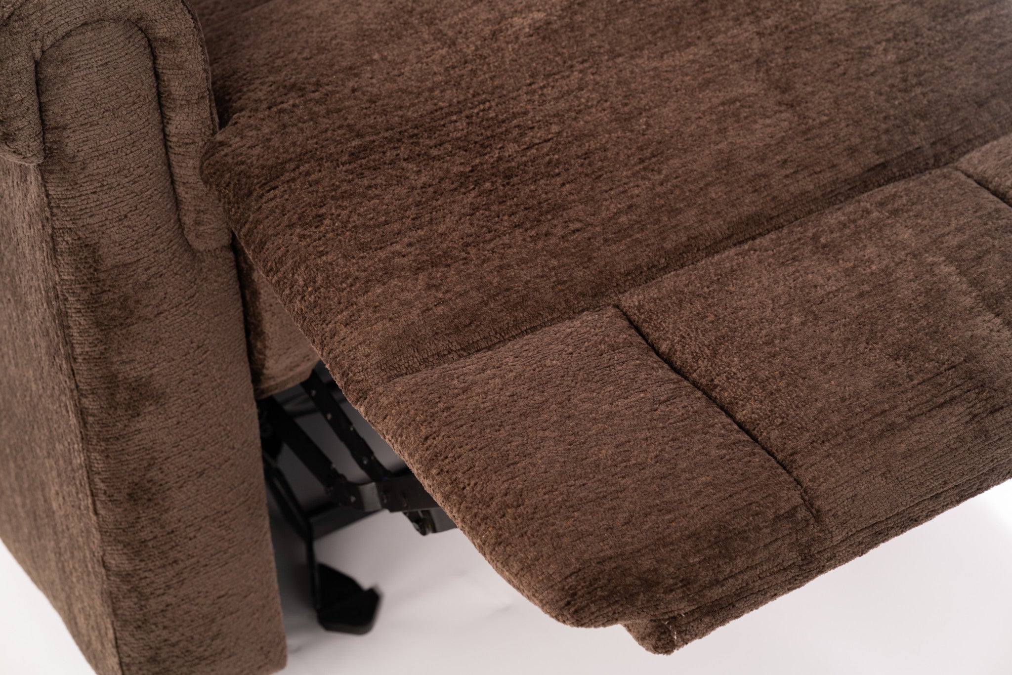 Classic Fabric Power Gliding Recliner with Power Headrest & Lumbar