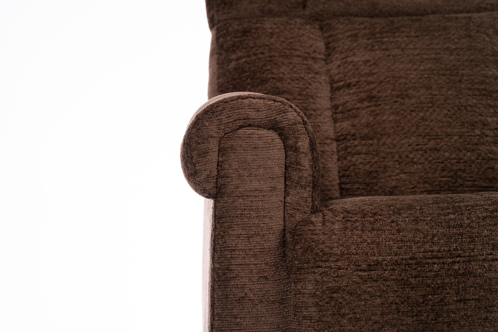 Classic Fabric Power Gliding Recliner with Power Headrest & Lumbar