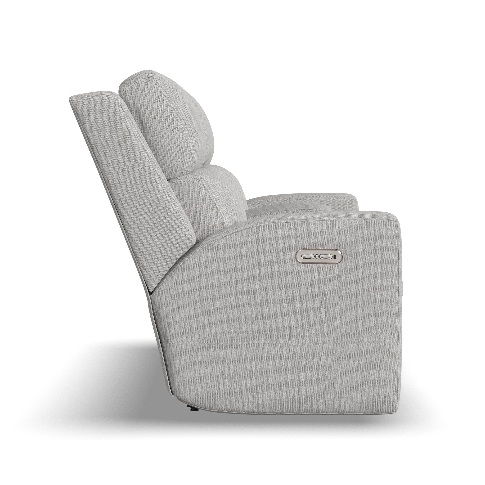 Score Power Reclining Loveseat w/ Console & Power Hdrsts