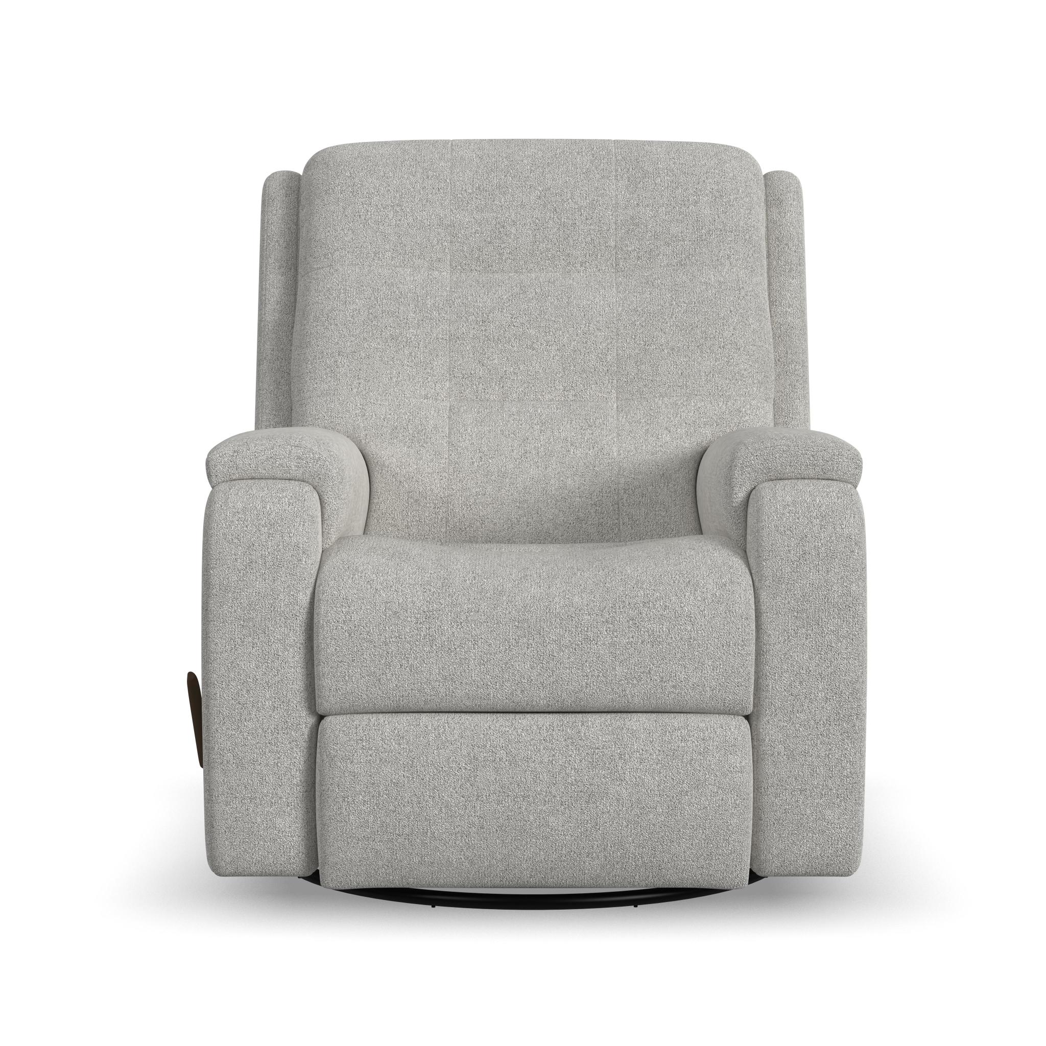 Arlo Fabric Swivel Gliding Recliner