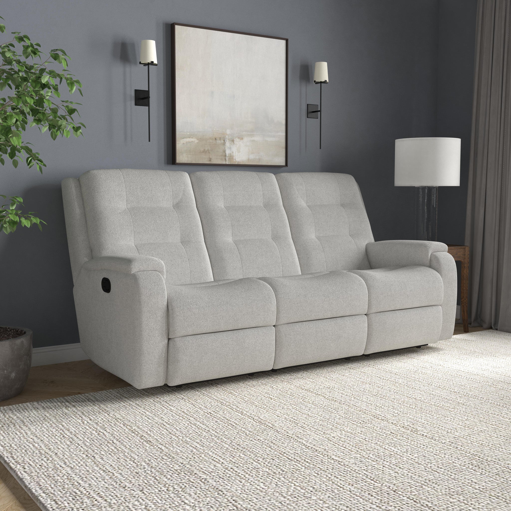 Arlo Fabric Reclining Sofa