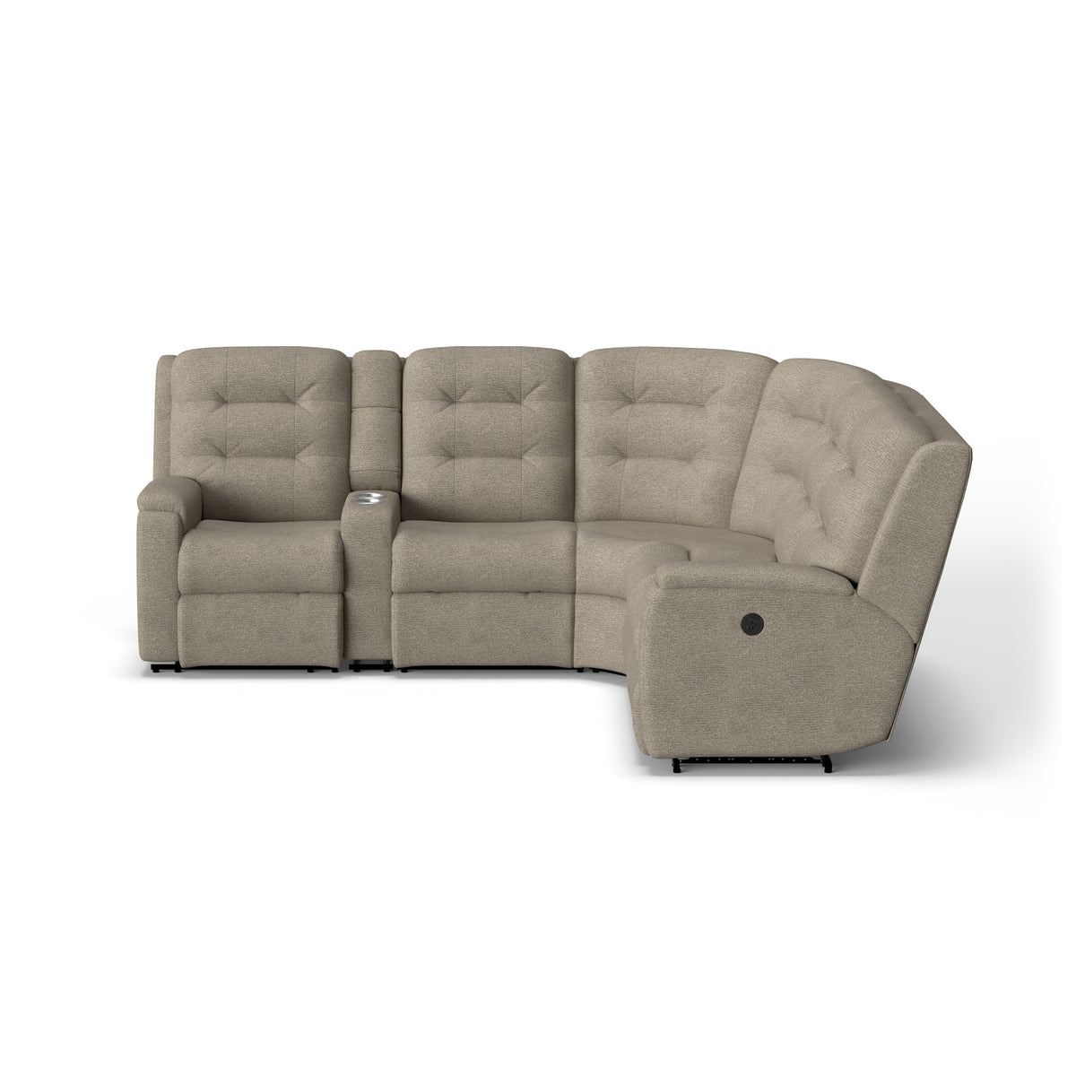 Arlo Fabric Power Reclining Sectional