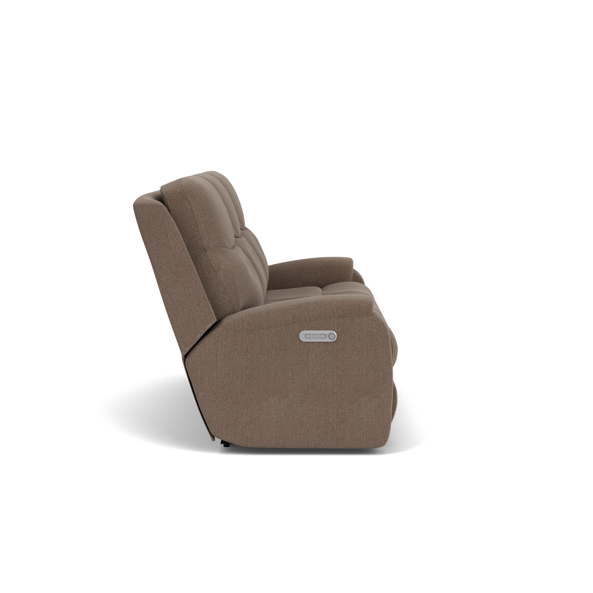 Penn Fabric Power Reclining Sofa with Power Headrests & Lumbar