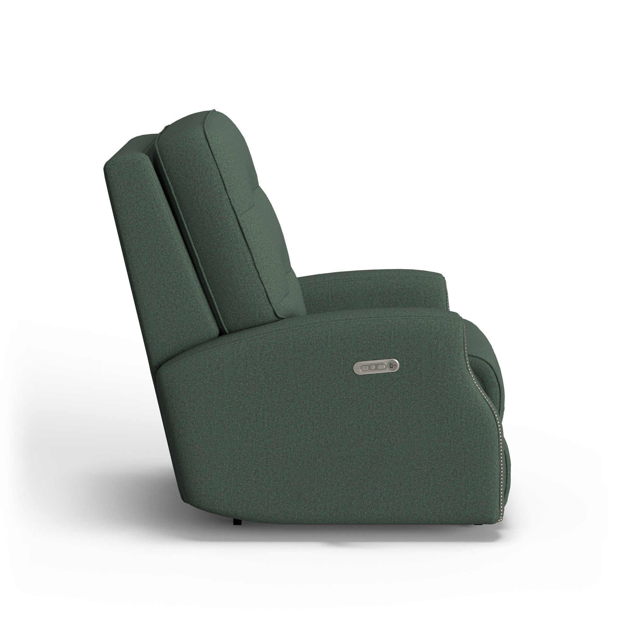 Devon Fabric Power Recliner with Power Headrest