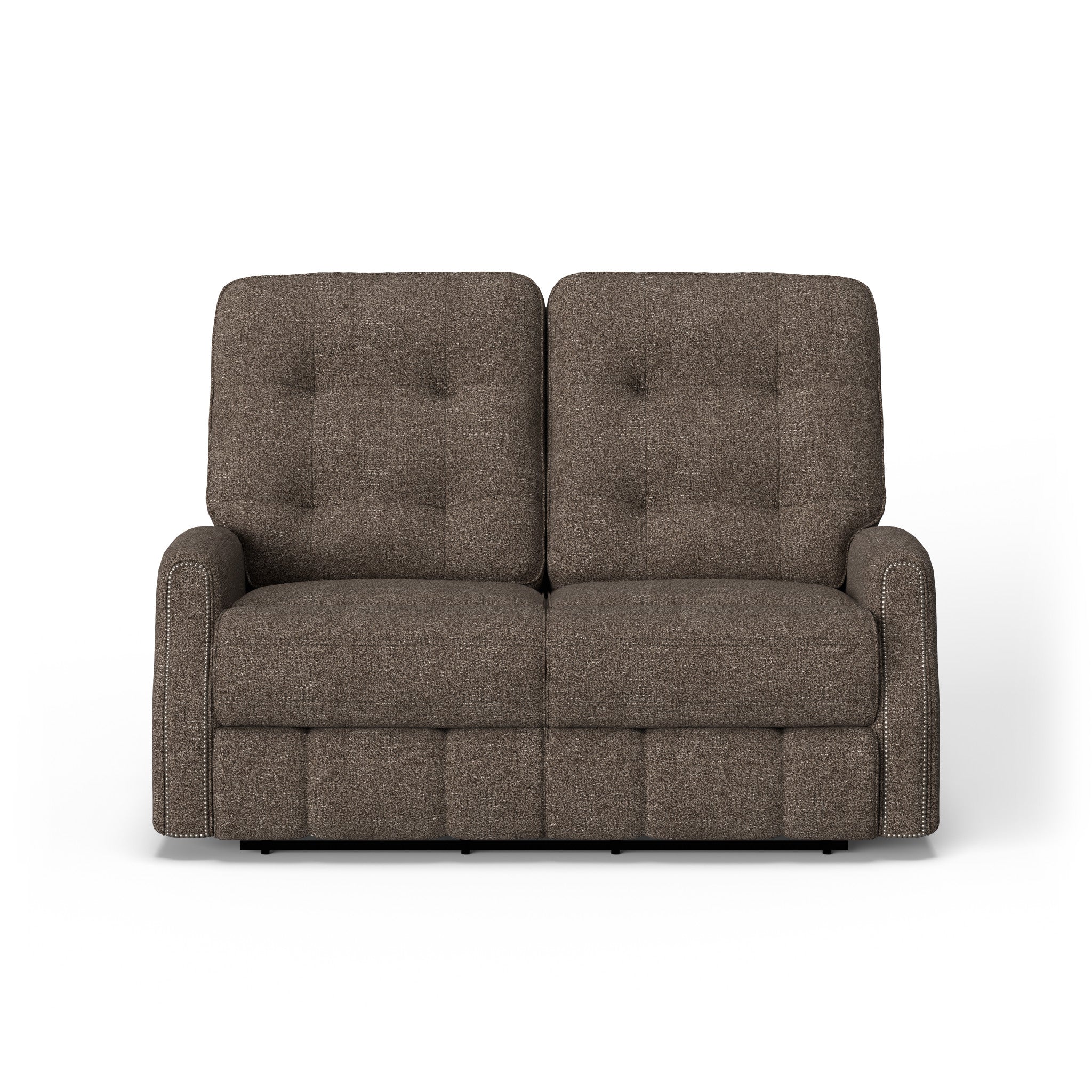 Devon Fabric Power Reclining Loveseat with Power Headrests