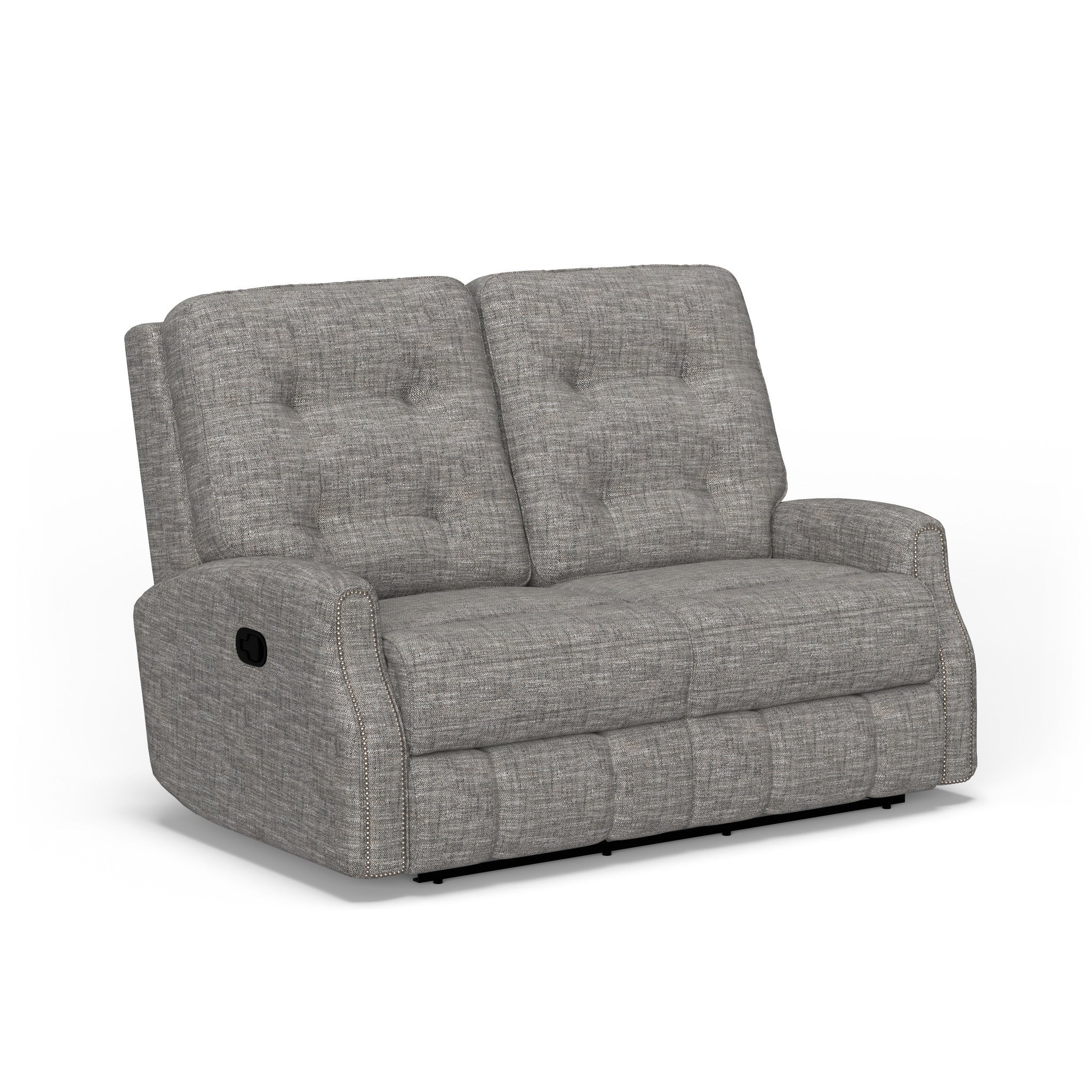 Devon Fabric Reclining Loveseat