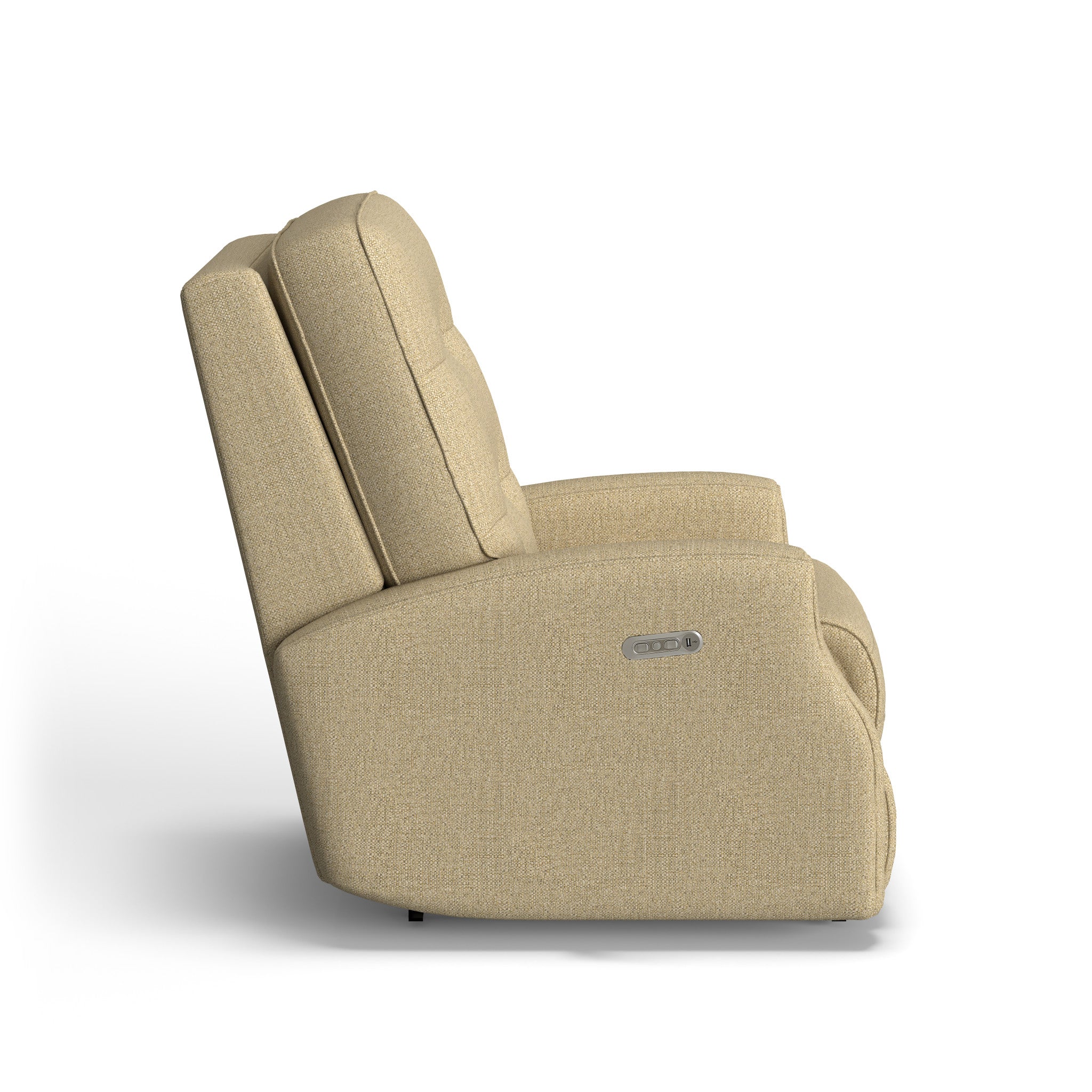 Devon Fabric Power Recliner with Power Headrest