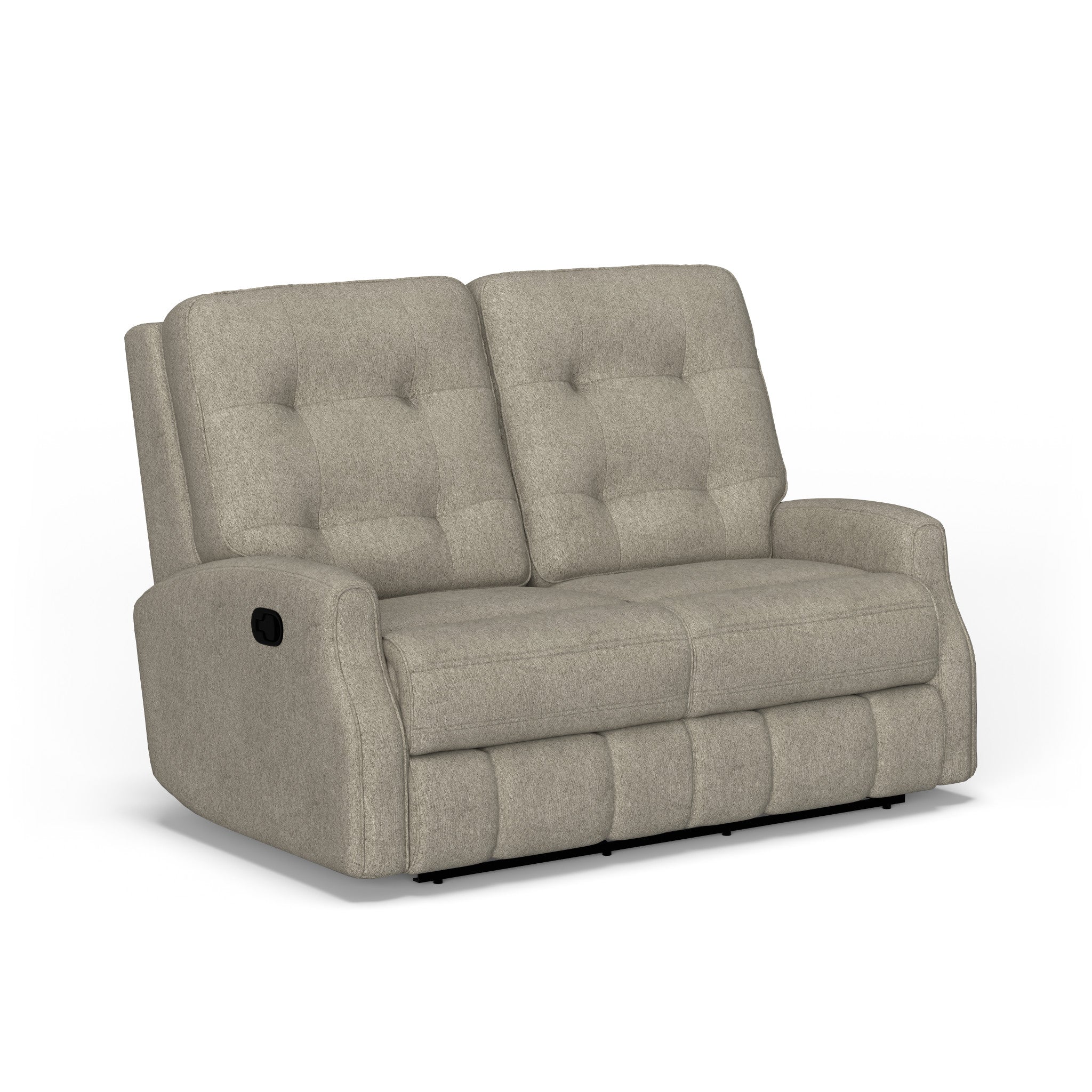 Devon Fabric Reclining Loveseat