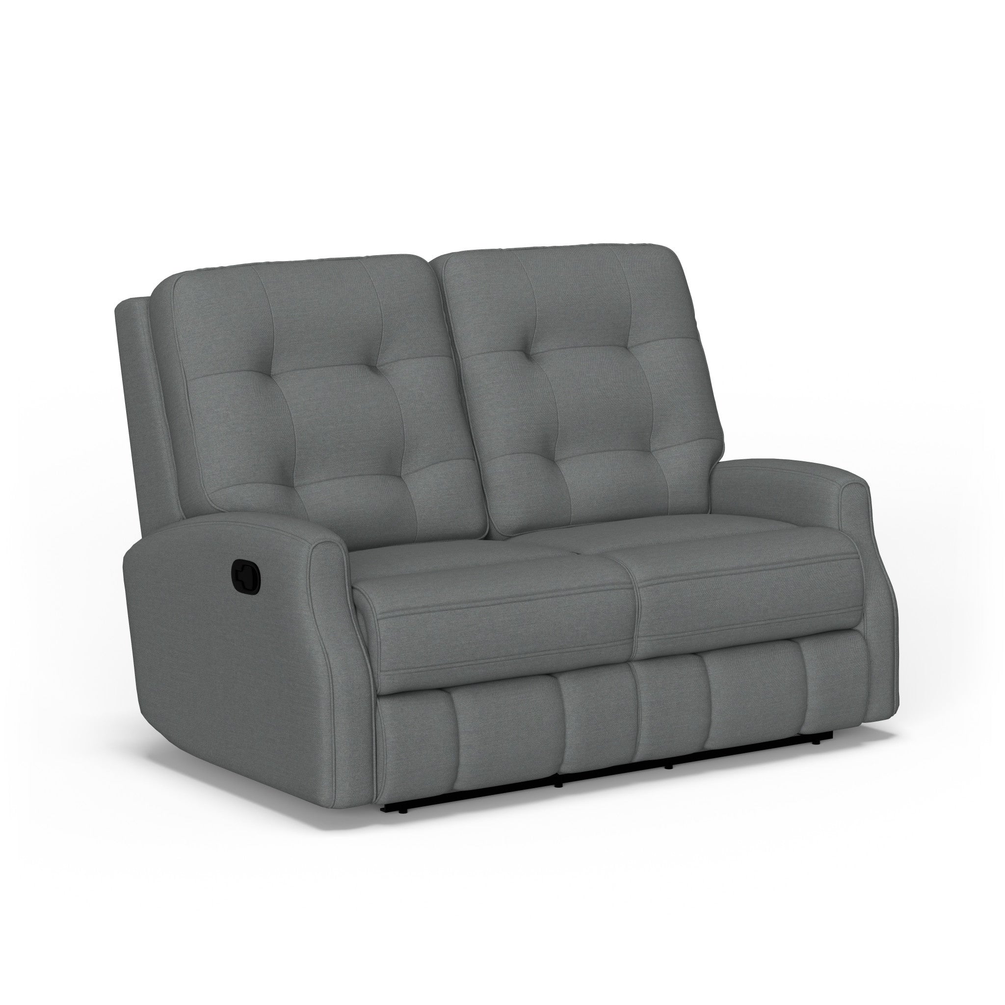 Devon Fabric Reclining Loveseat