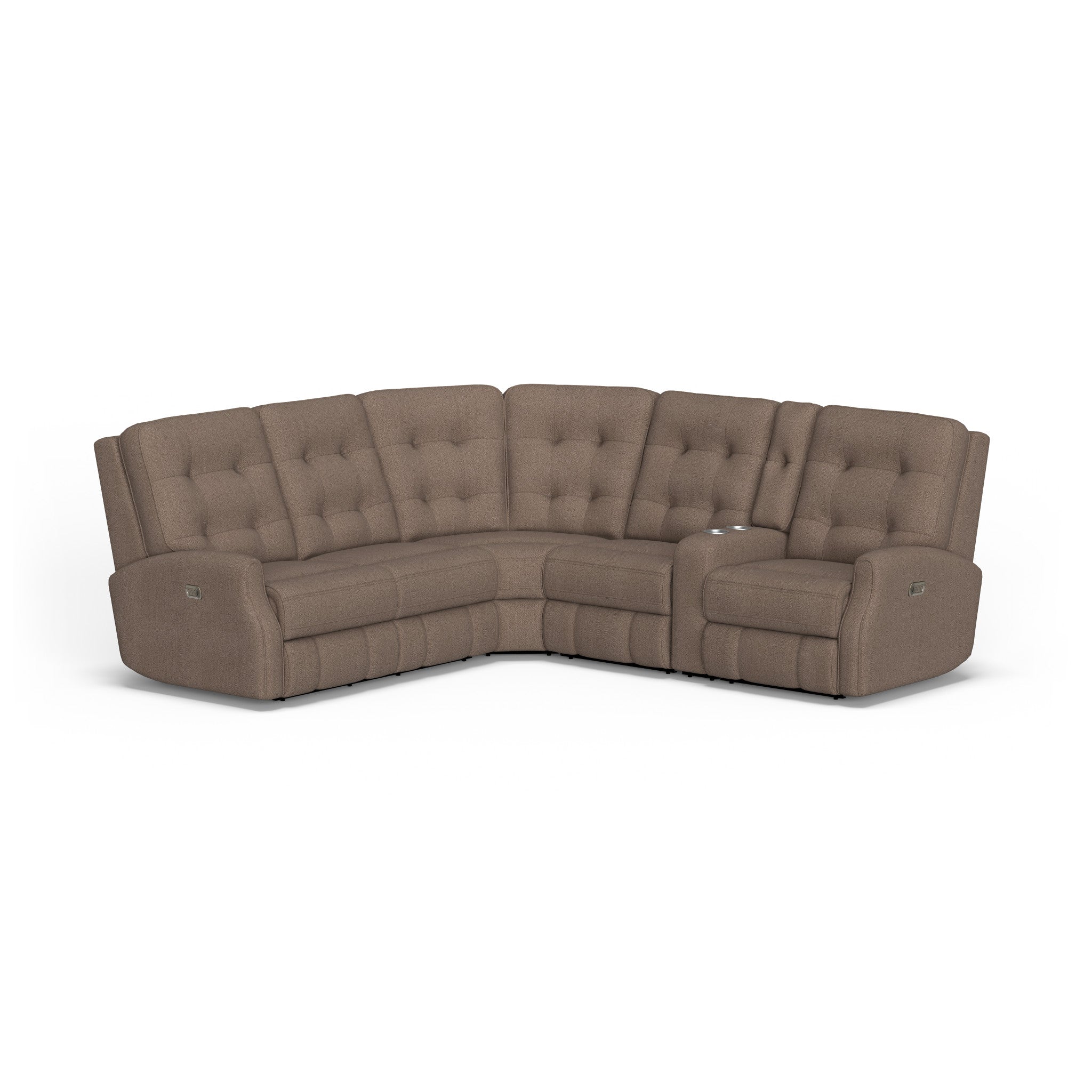 Devon Fabric Reclining Sectional