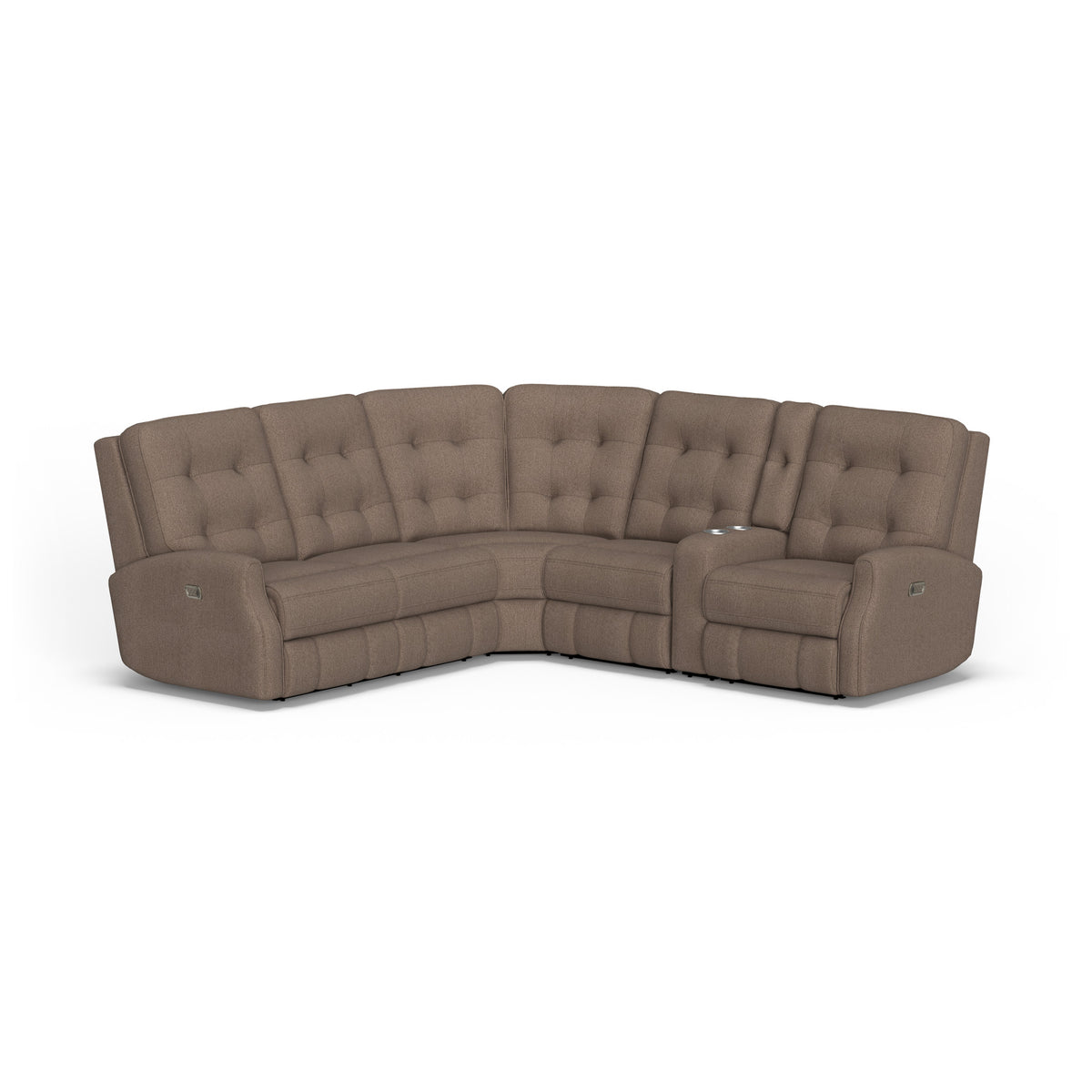 Devon Fabric Reclining Sectional