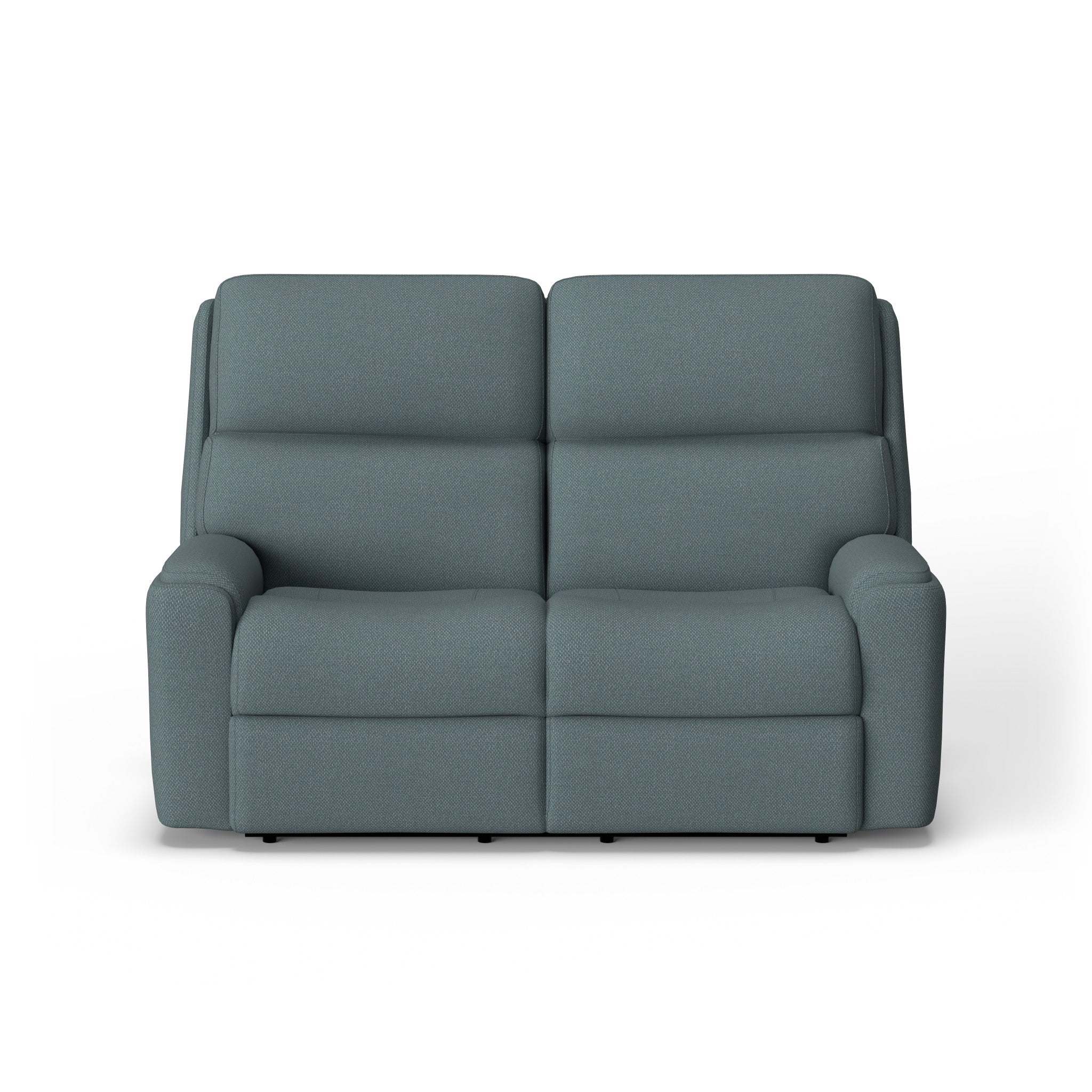 Rio Fabric Power Reclining Loveseat with Power Headrests