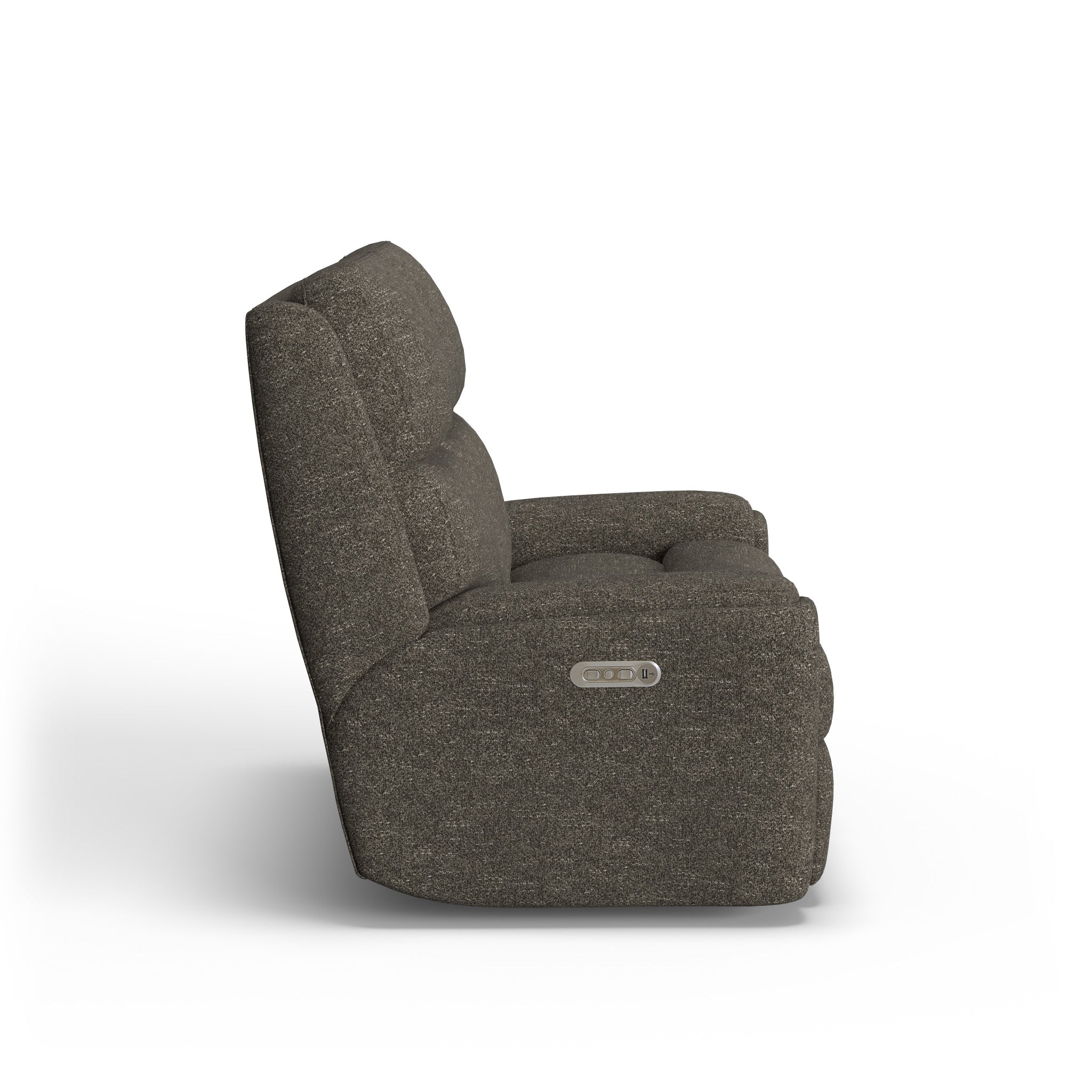 Rio Fabric Power Reclining Loveseat with Power Headrests