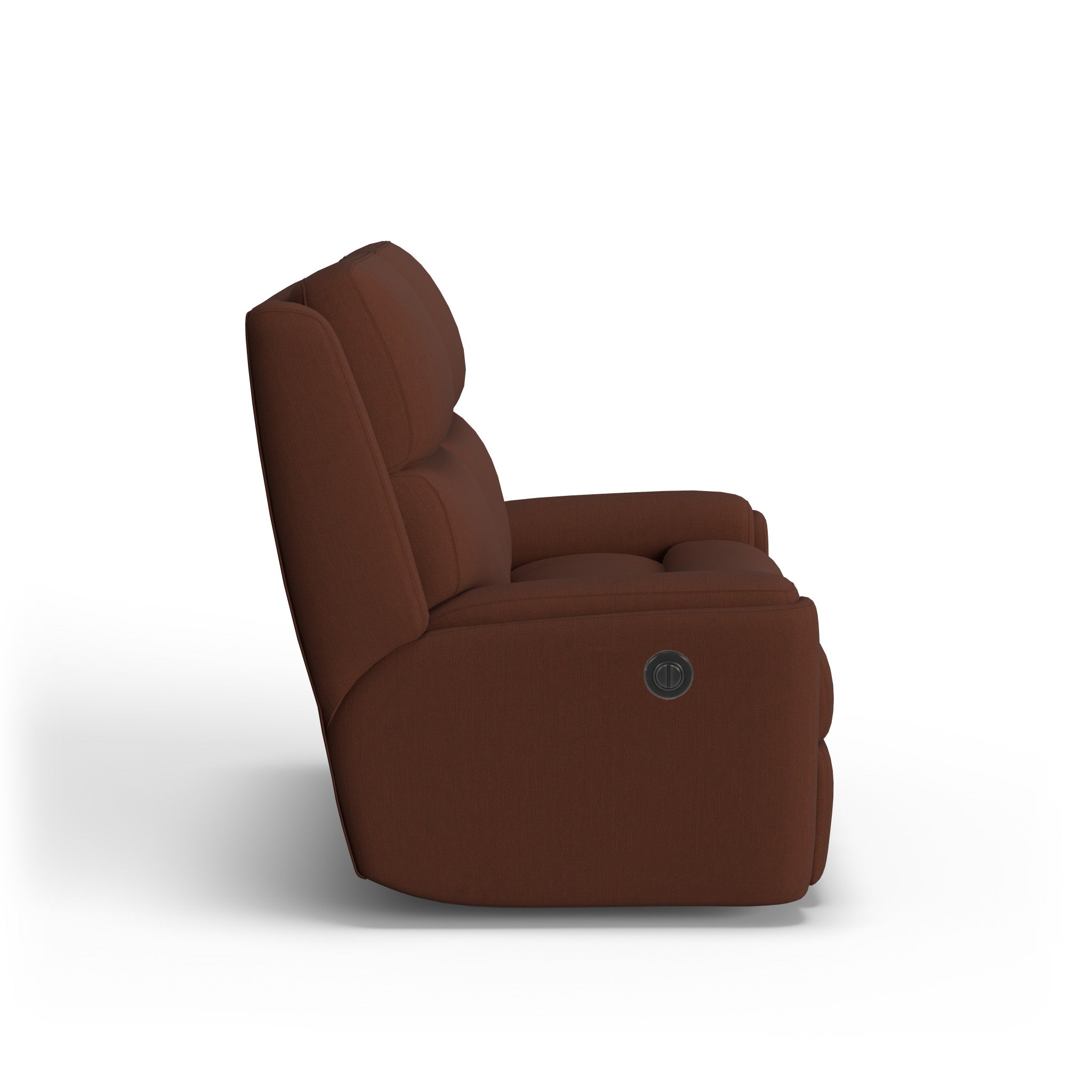 Rio Fabric Power Reclining Loveseat