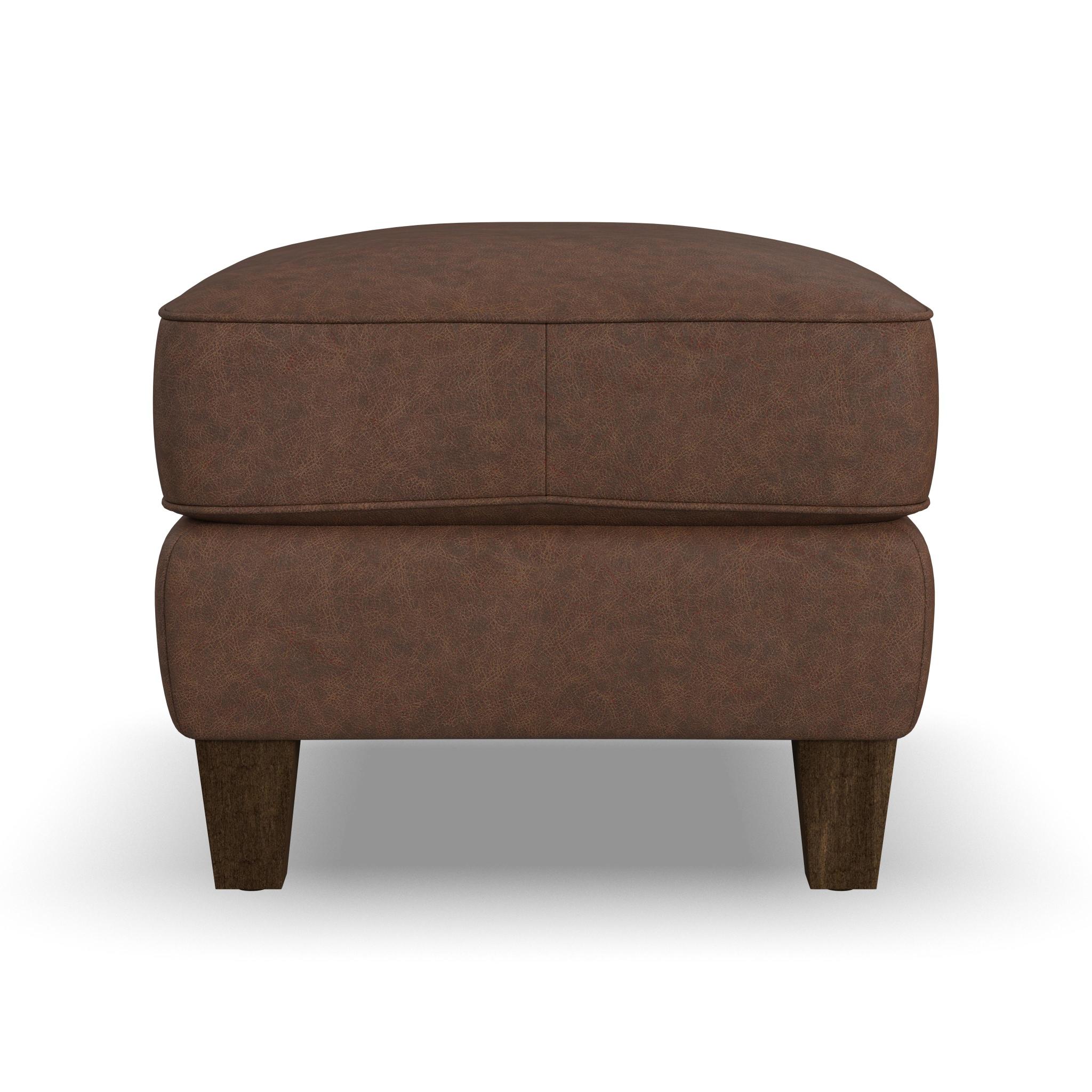 Finley Leather Ottoman