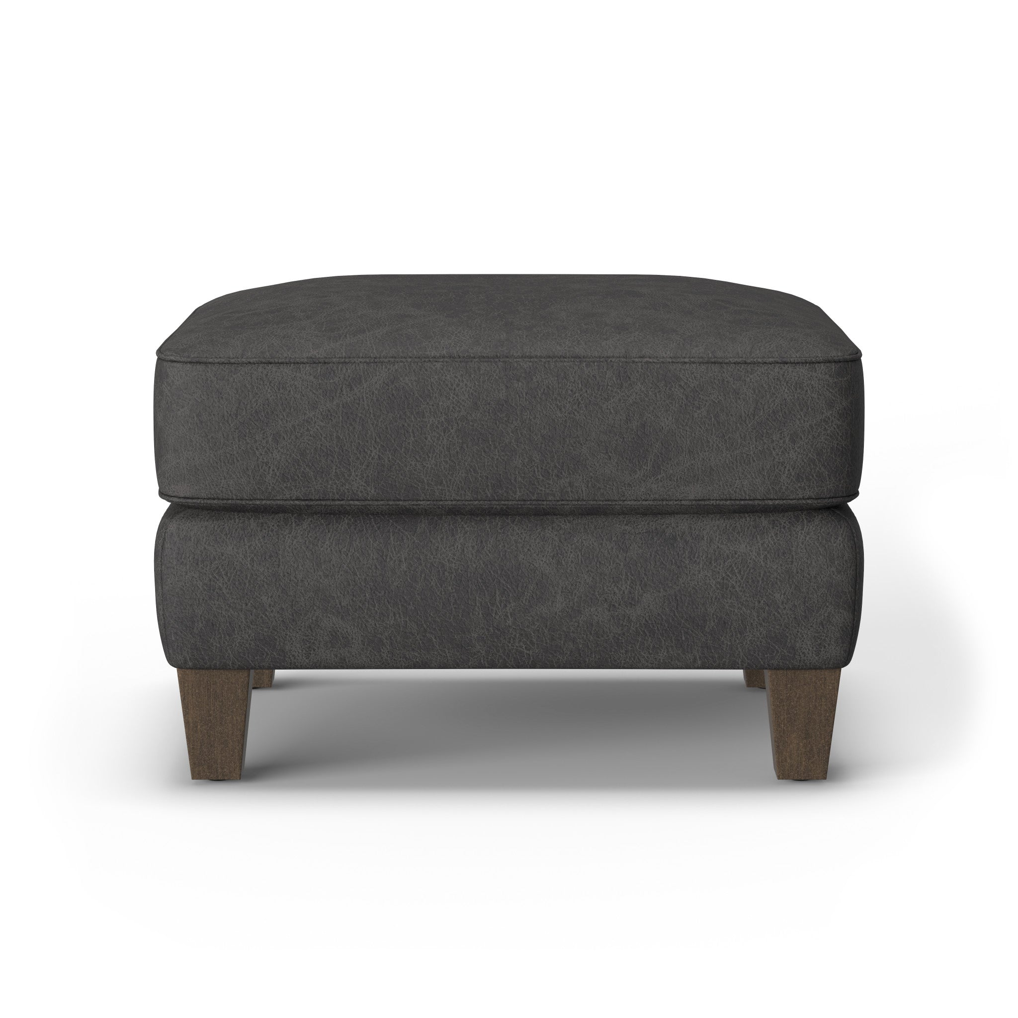 Finley Leather Ottoman