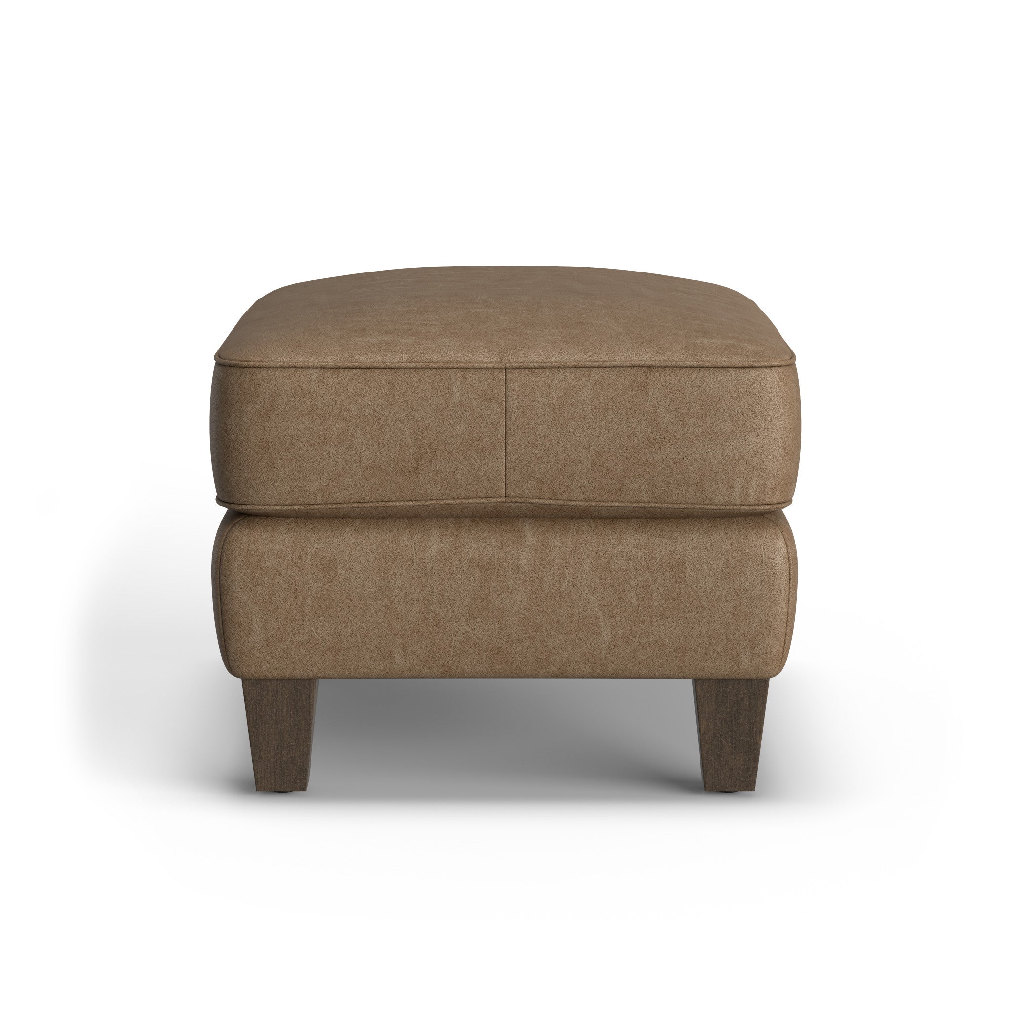 Finley Leather Ottoman