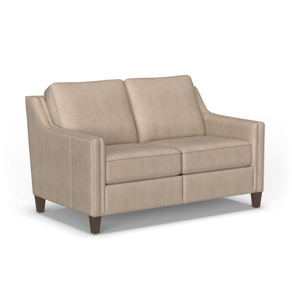Finley Leather Loveseat