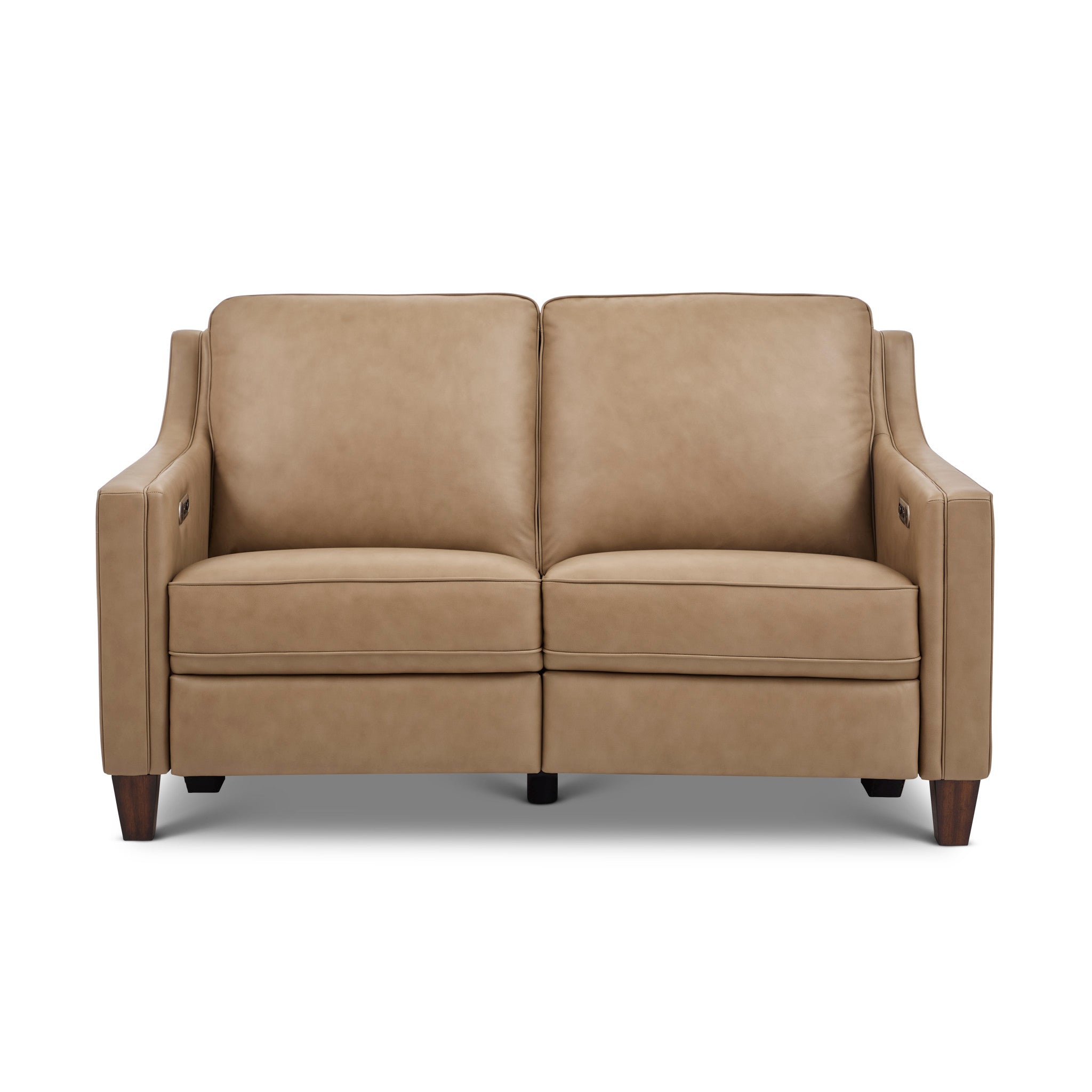 Finley Leather Power Inclining Loveseat