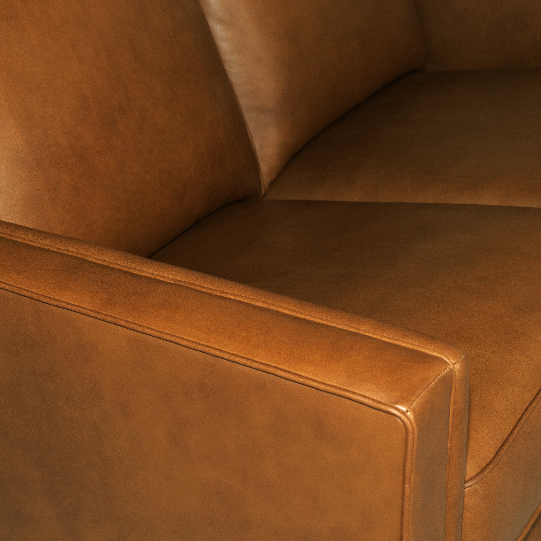 Finley Leather Power Inclining Sofa